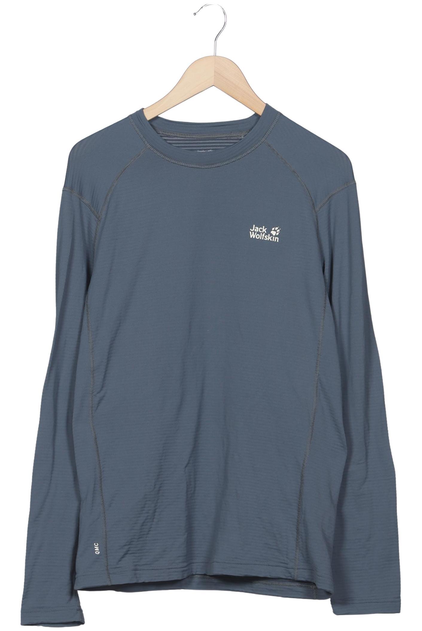 

Jack Wolfskin Herren Langarmshirt, blau, Gr. 52
