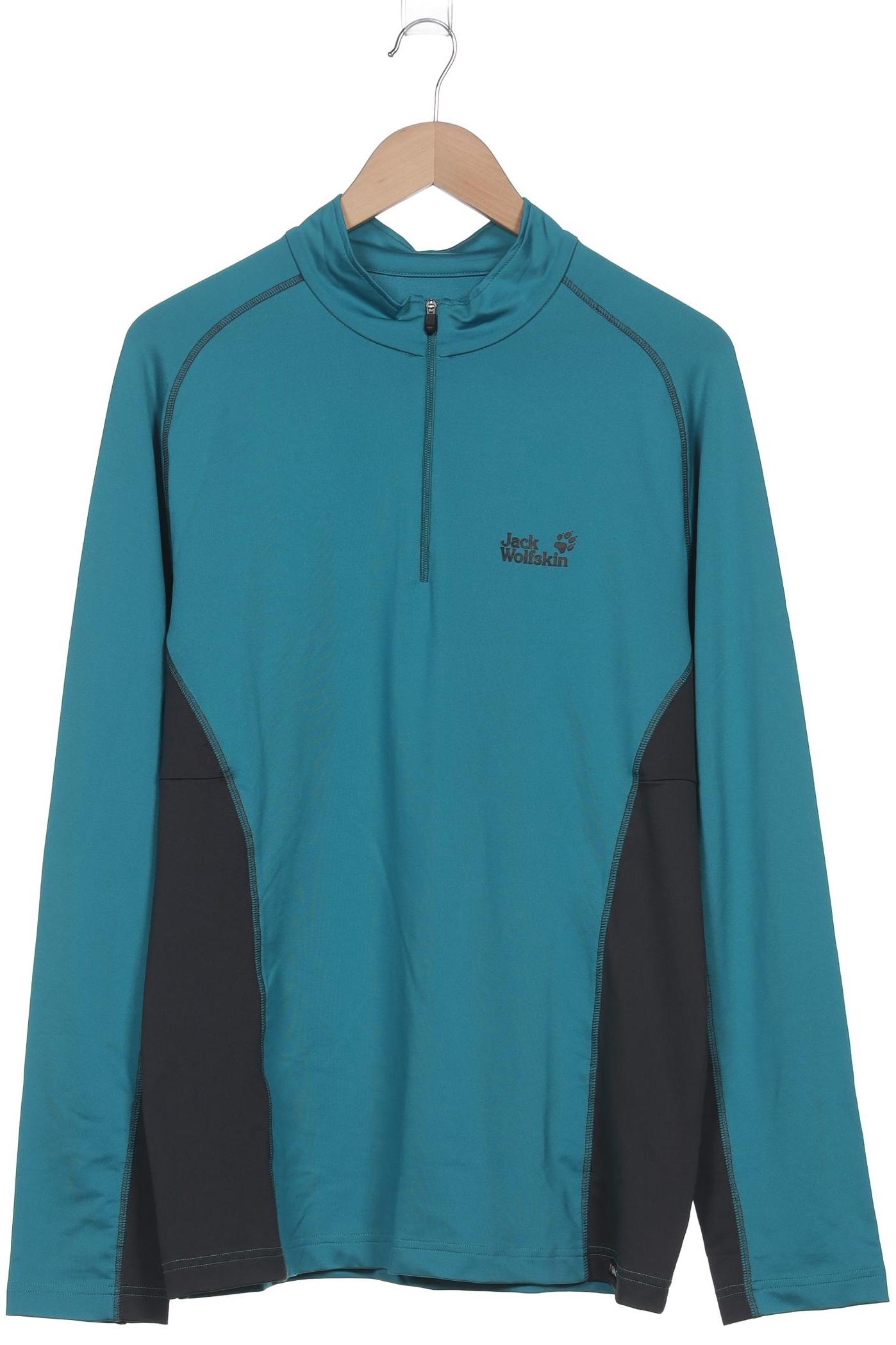 

Jack Wolfskin Herren Langarmshirt, türkis, Gr. 52
