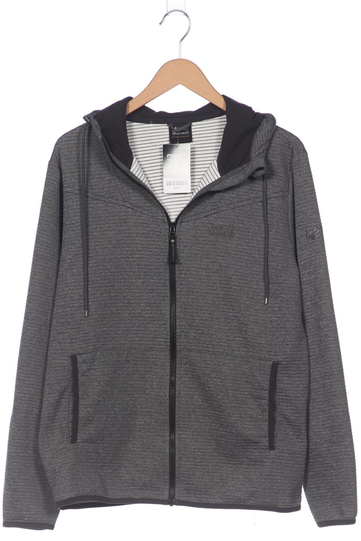 

Jack Wolfskin Herren Kapuzenpullover, grau, Gr. 52