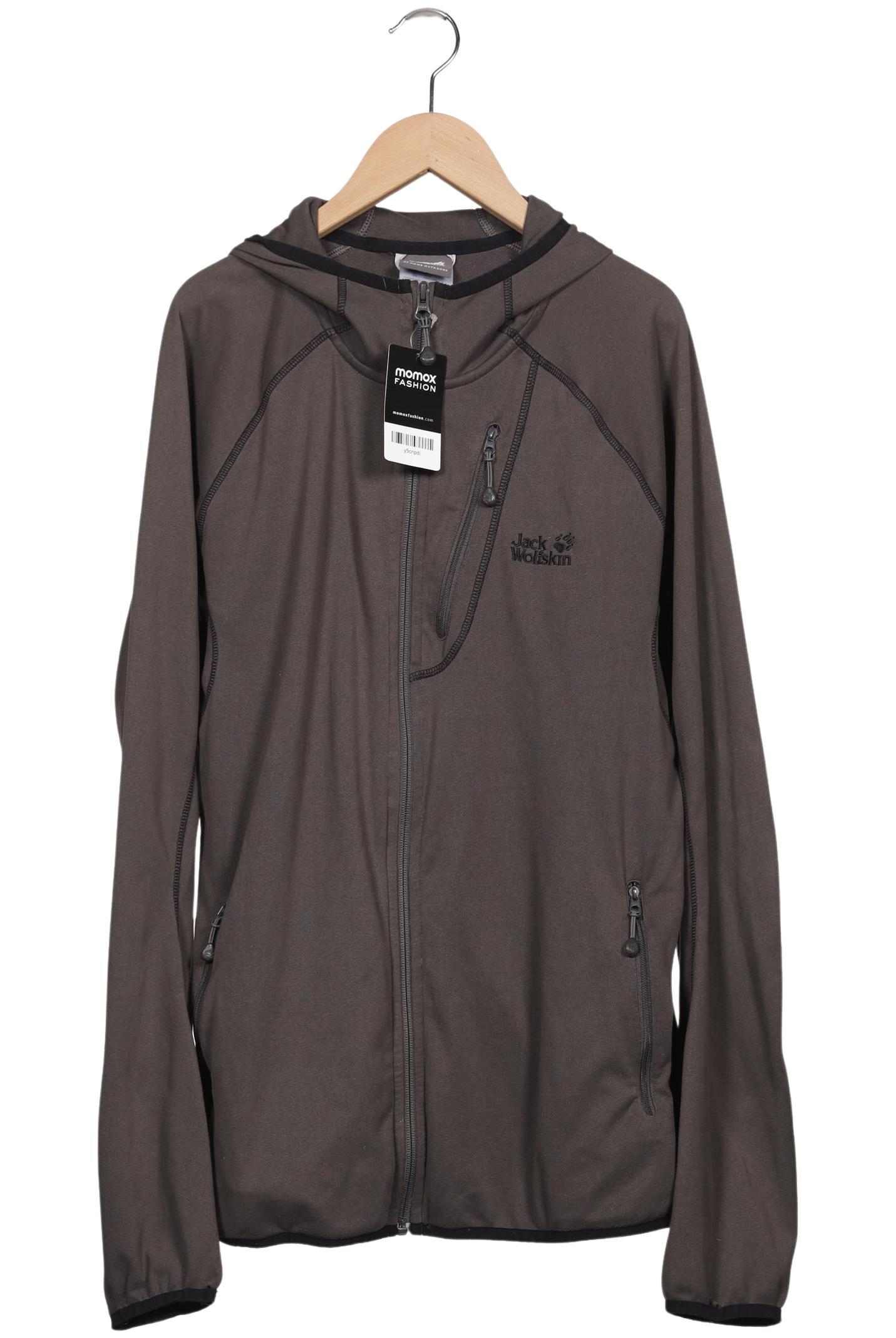 

Jack Wolfskin Herren Kapuzenpullover, grau, Gr. 54