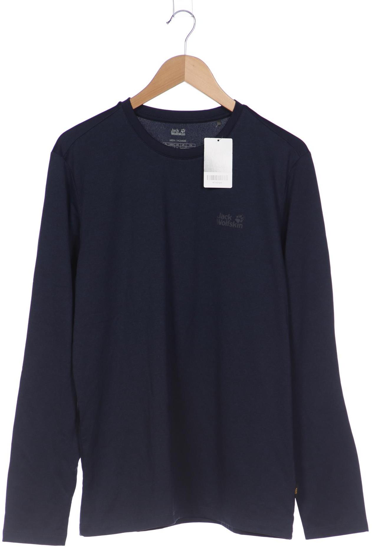 

Jack Wolfskin Herren Langarmshirt, marineblau, Gr. 54