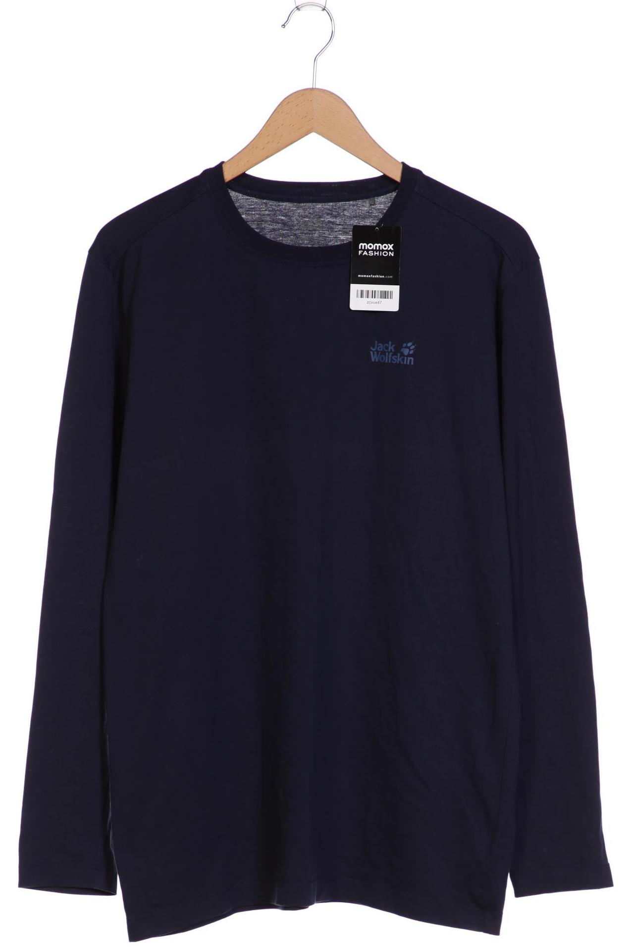 

Jack Wolfskin Herren Langarmshirt, marineblau
