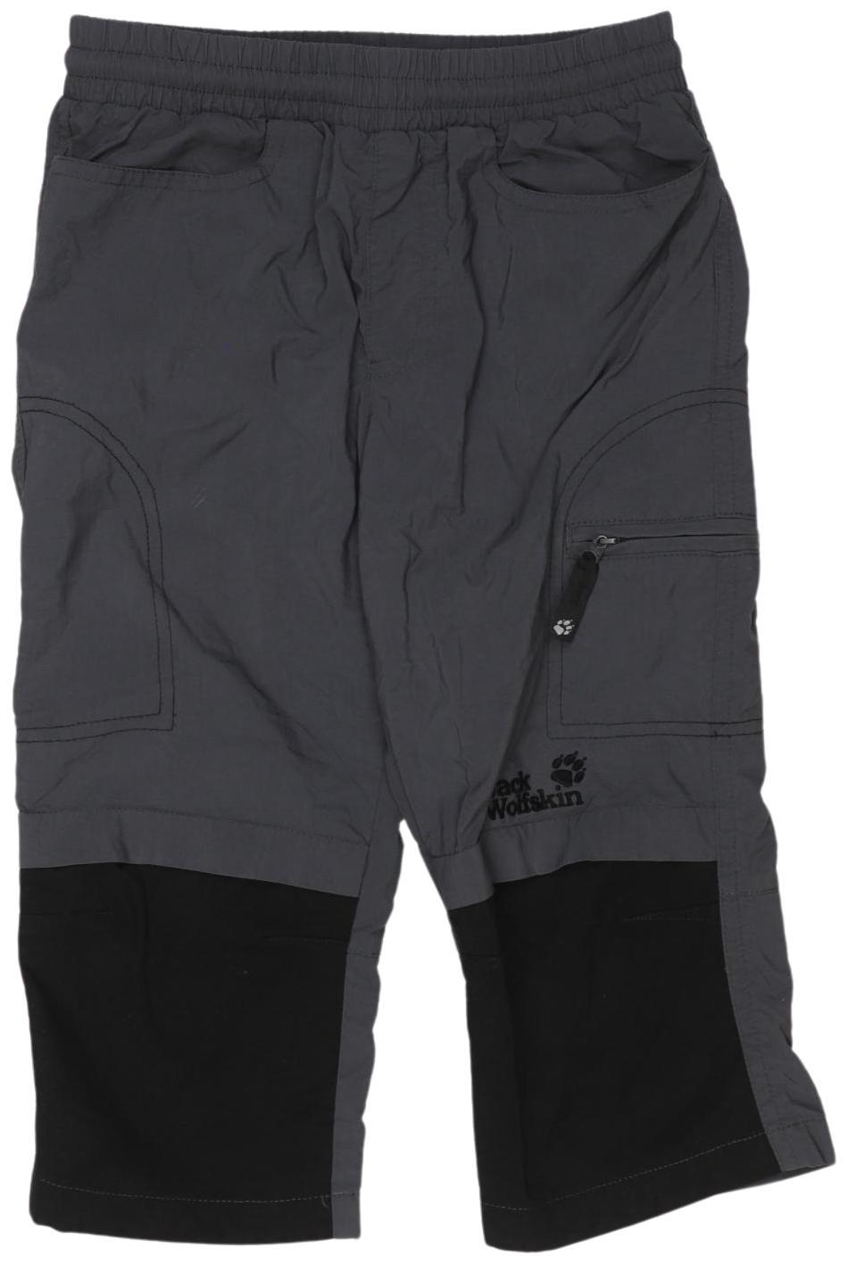

Jack Wolfskin Jungen Stoffhose, grau, Gr. 116