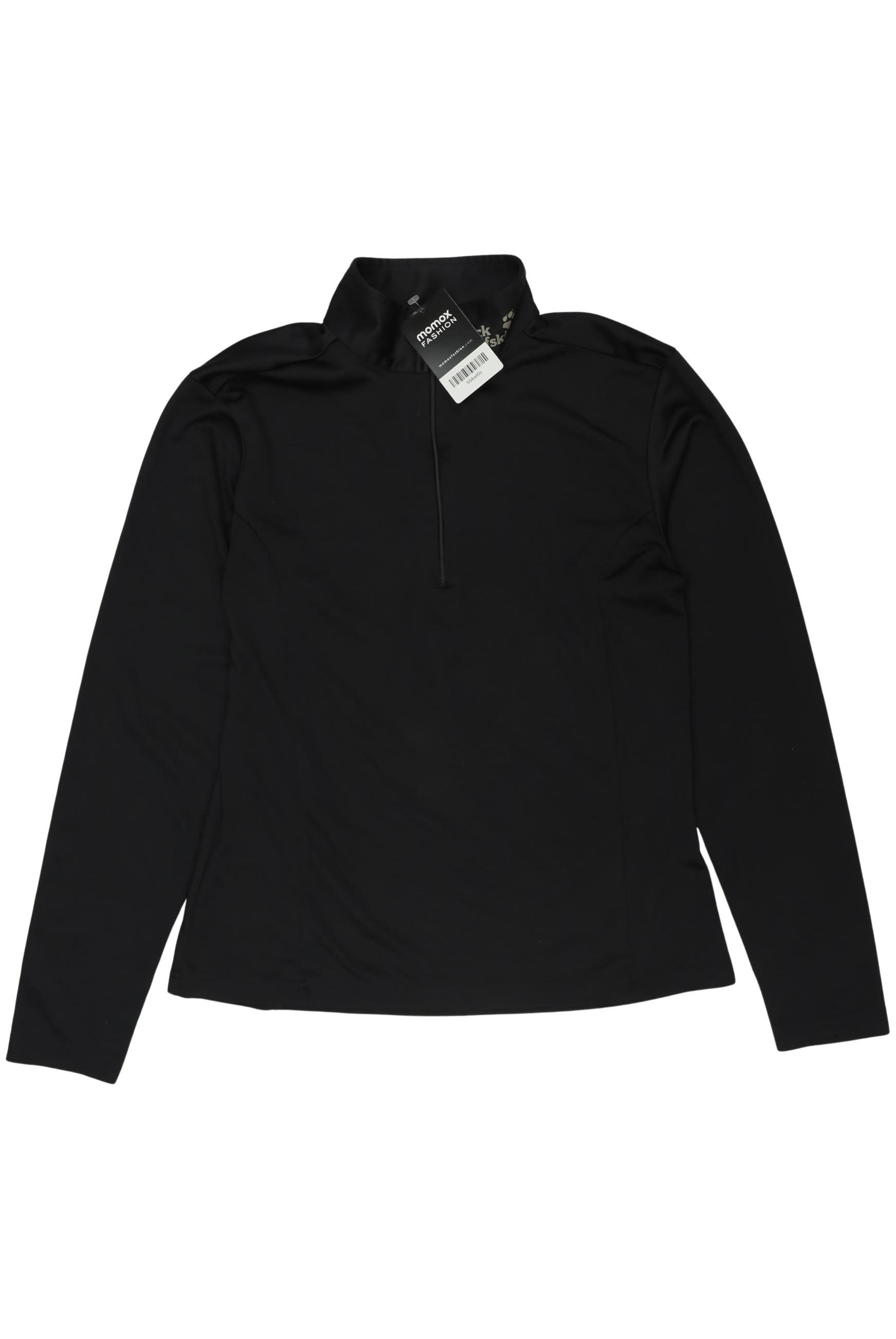 

Jack Wolfskin Jungen Langarmshirt, schwarz, Gr. 170