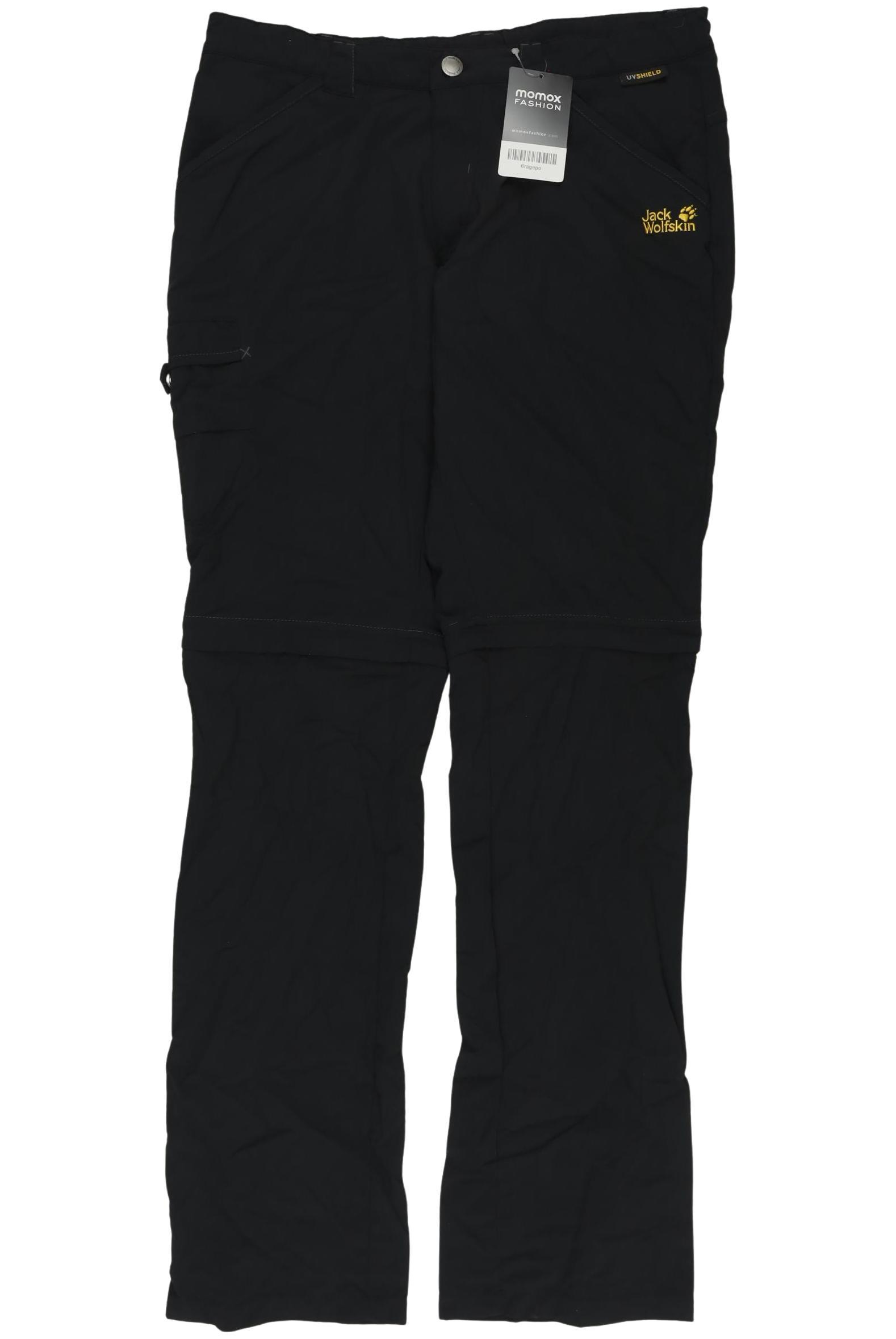 

Jack Wolfskin Jungen Stoffhose, schwarz, Gr. 176