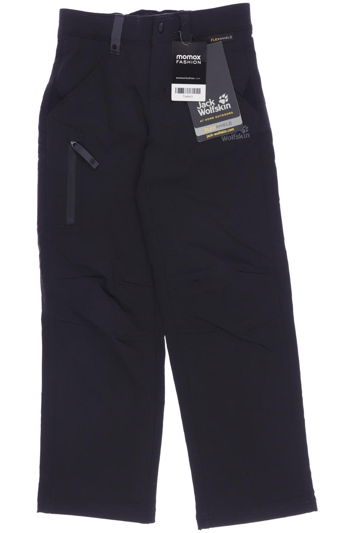 

Jack Wolfskin Jungen Stoffhose, schwarz