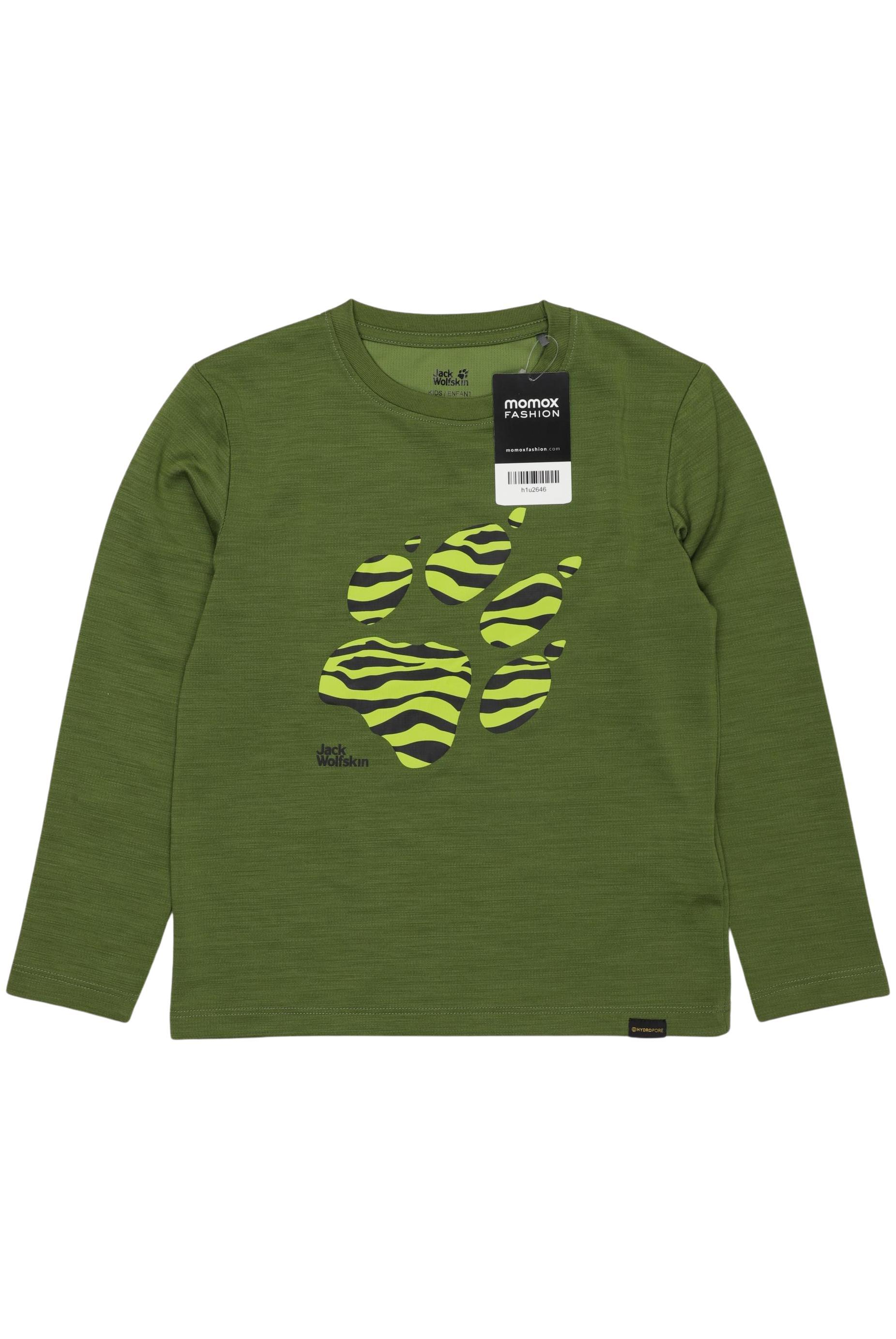 

Jack Wolfskin Herren Langarmshirt, grün, Gr. 128