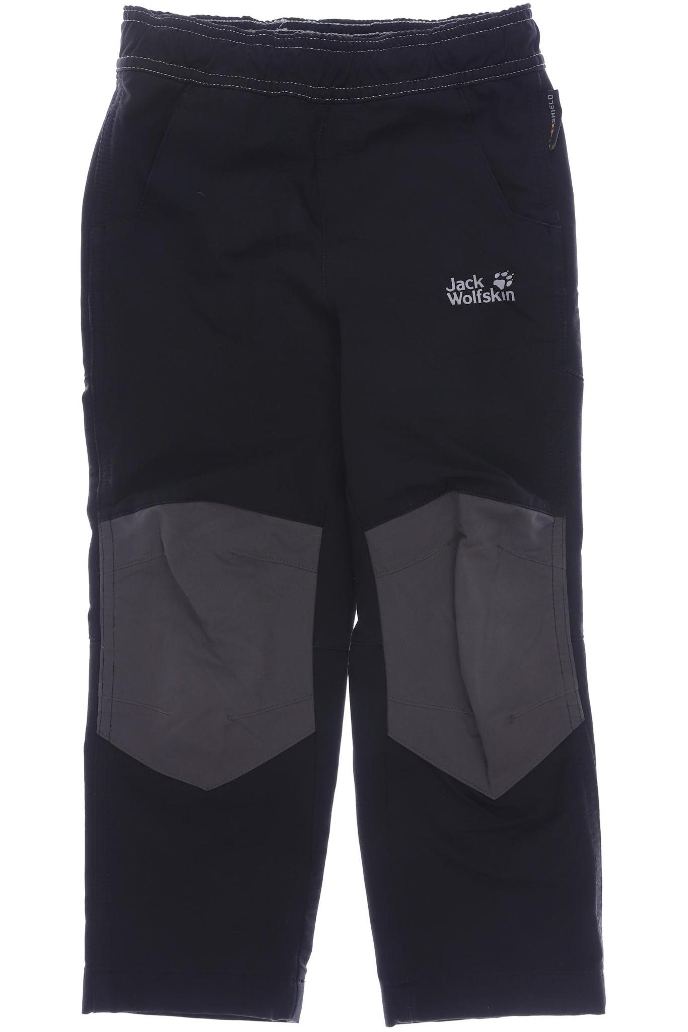 

Jack Wolfskin Jungen Stoffhose, schwarz