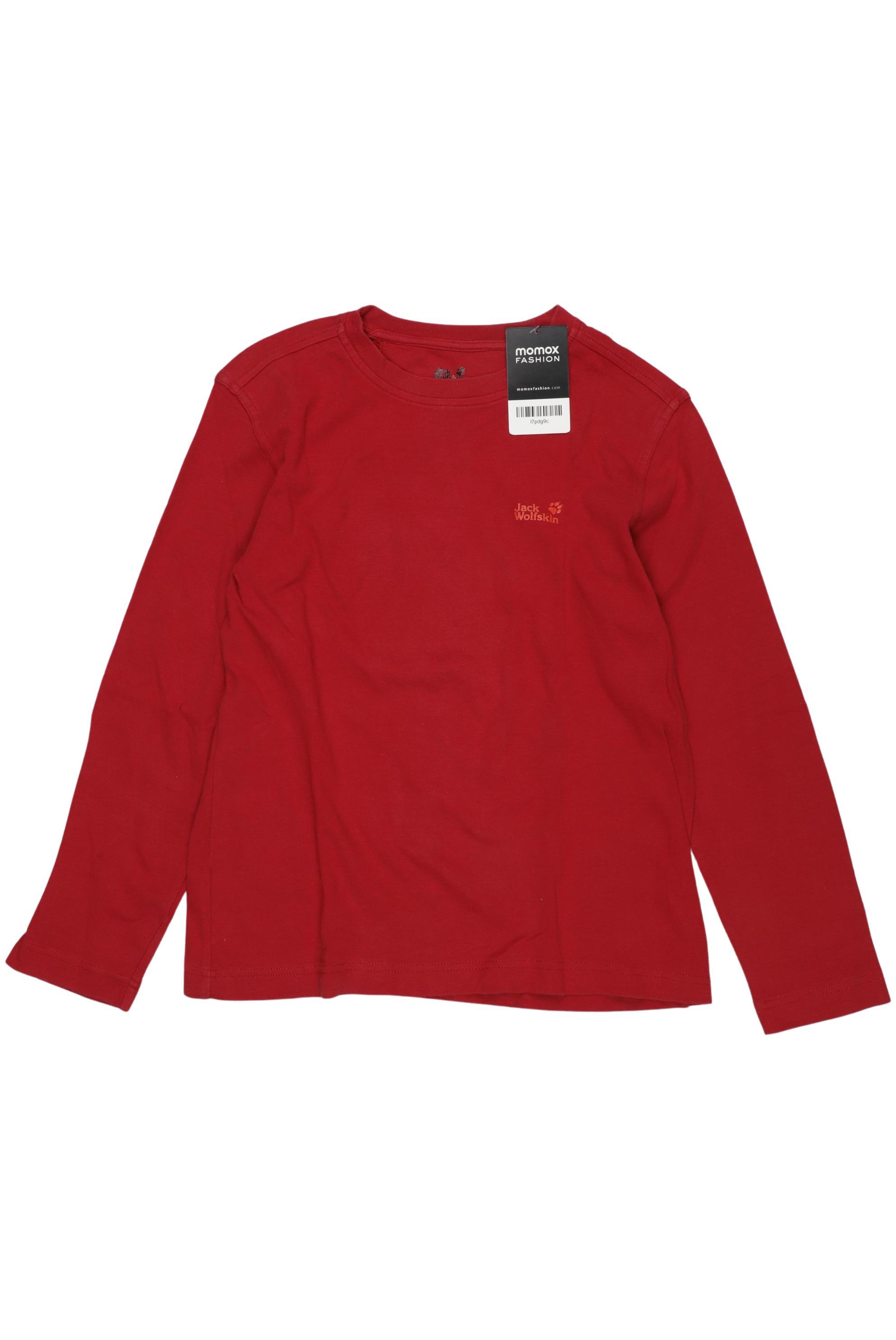 

Jack Wolfskin Herren Langarmshirt, rot, Gr. 152