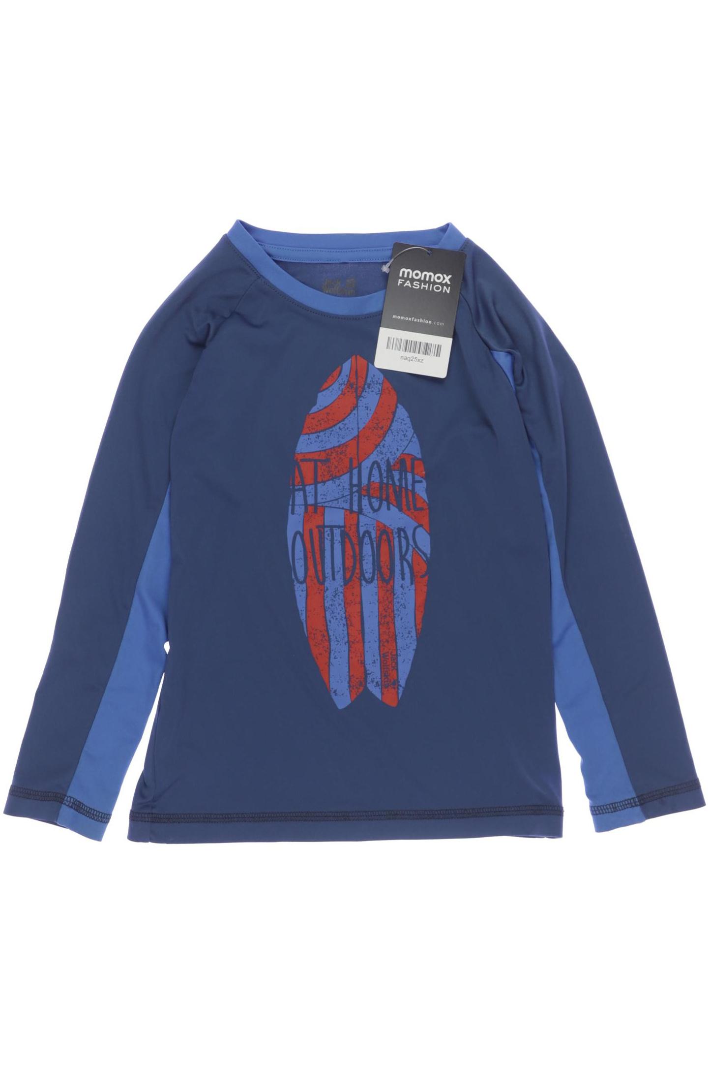 

Jack Wolfskin Jungen Langarmshirt, marineblau