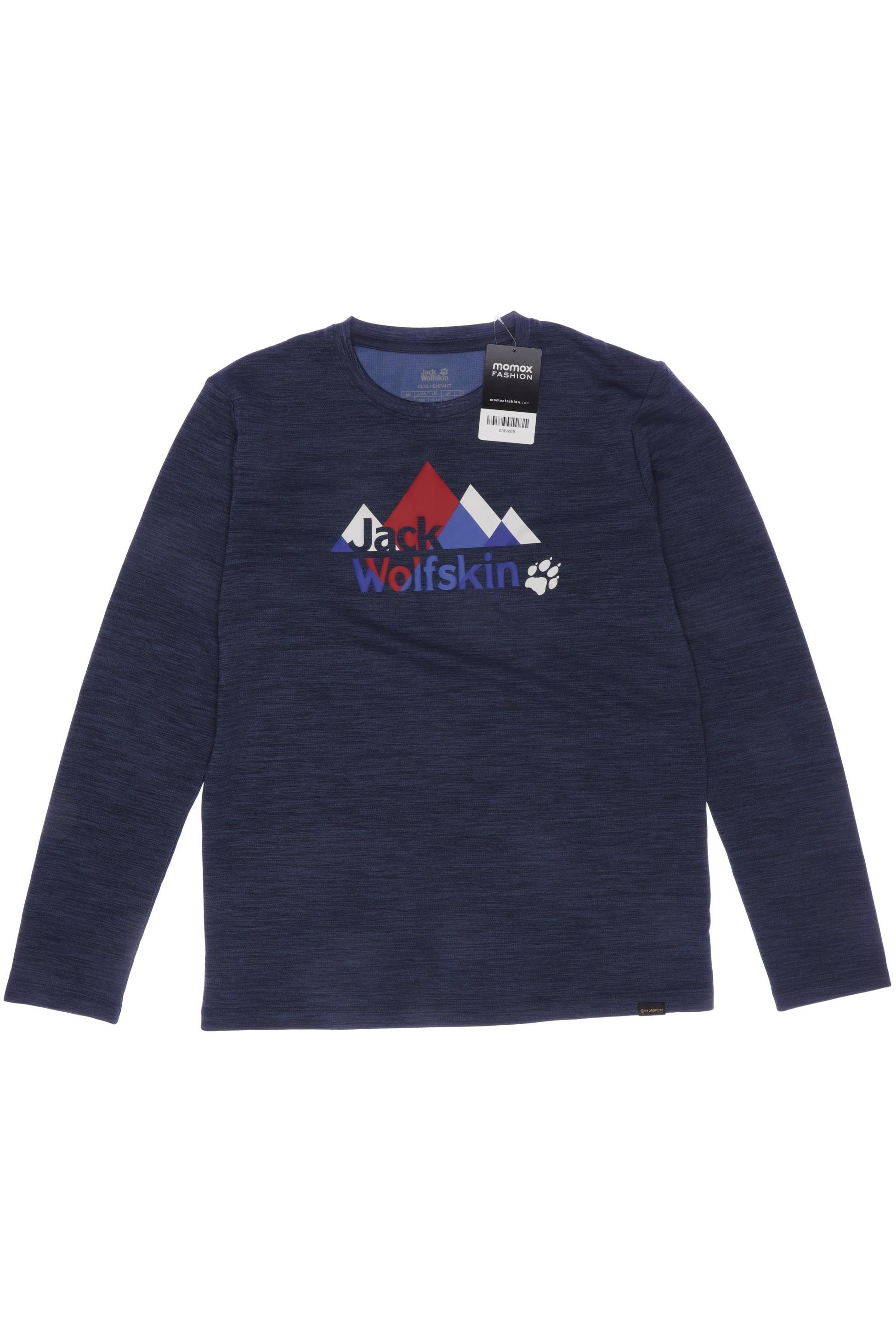 

Jack Wolfskin Herren Langarmshirt, blau, Gr. 164