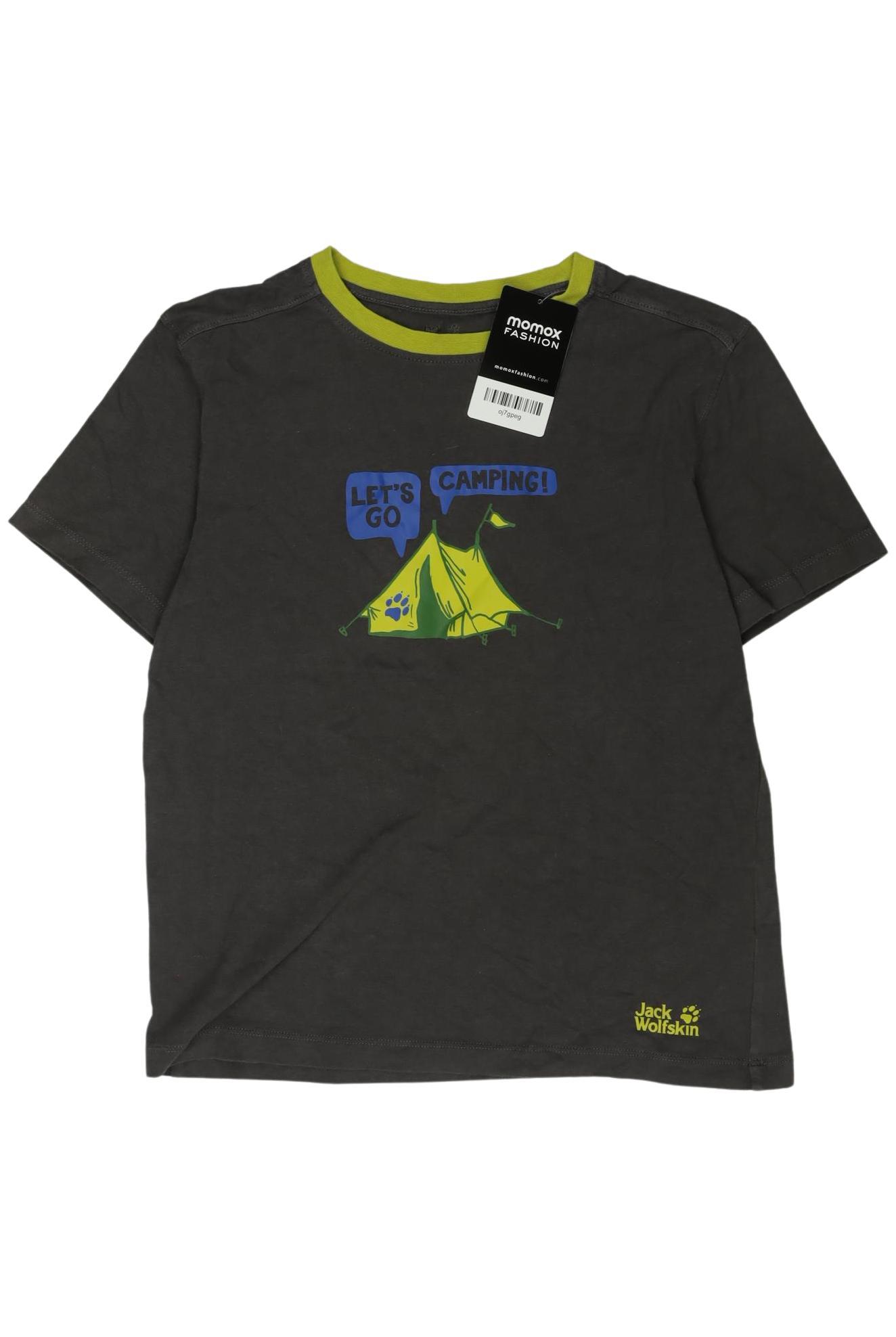 

Jack Wolfskin Jungen T-Shirt, grau, Gr. 140
