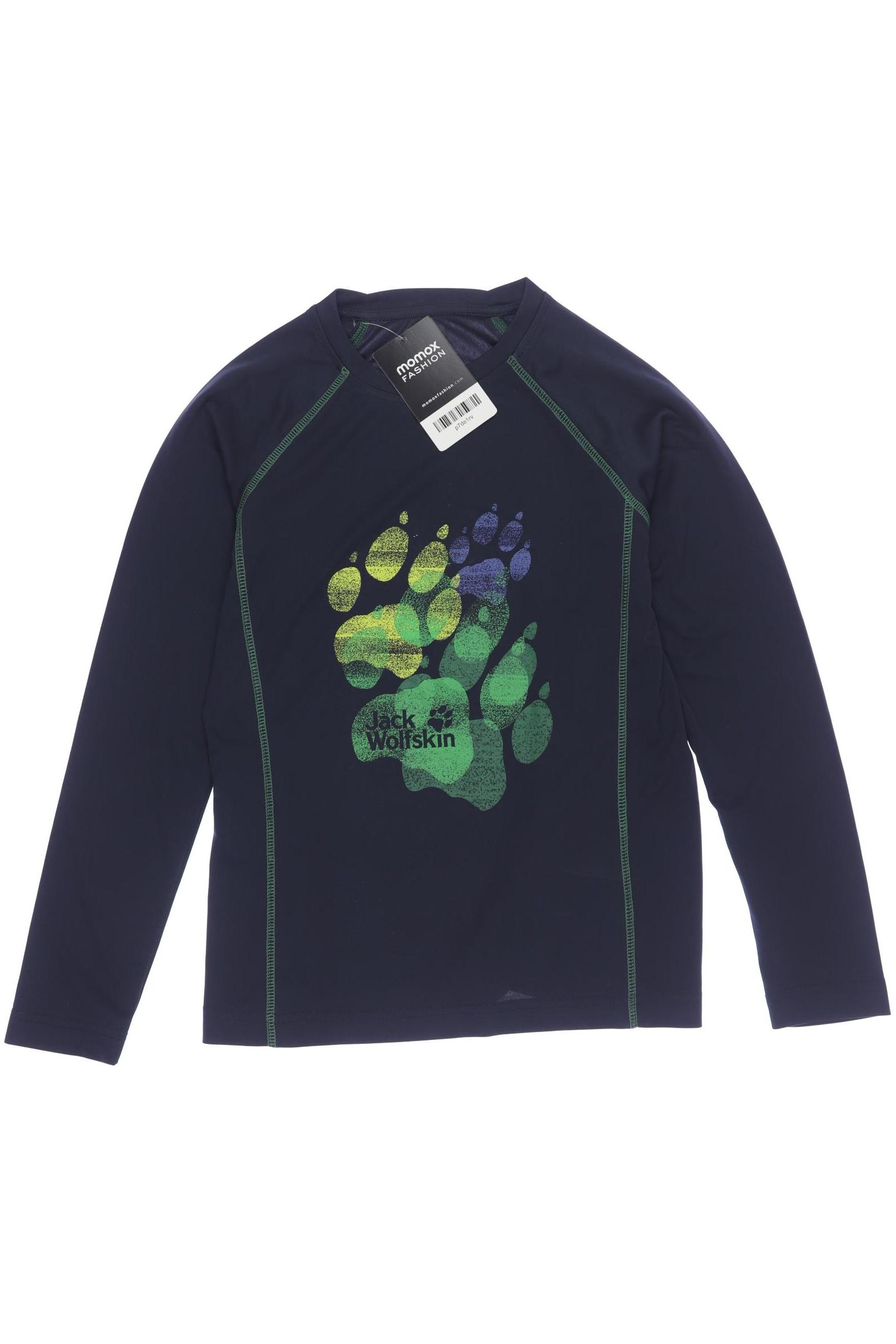 

Jack Wolfskin Jungen Langarmshirt, marineblau