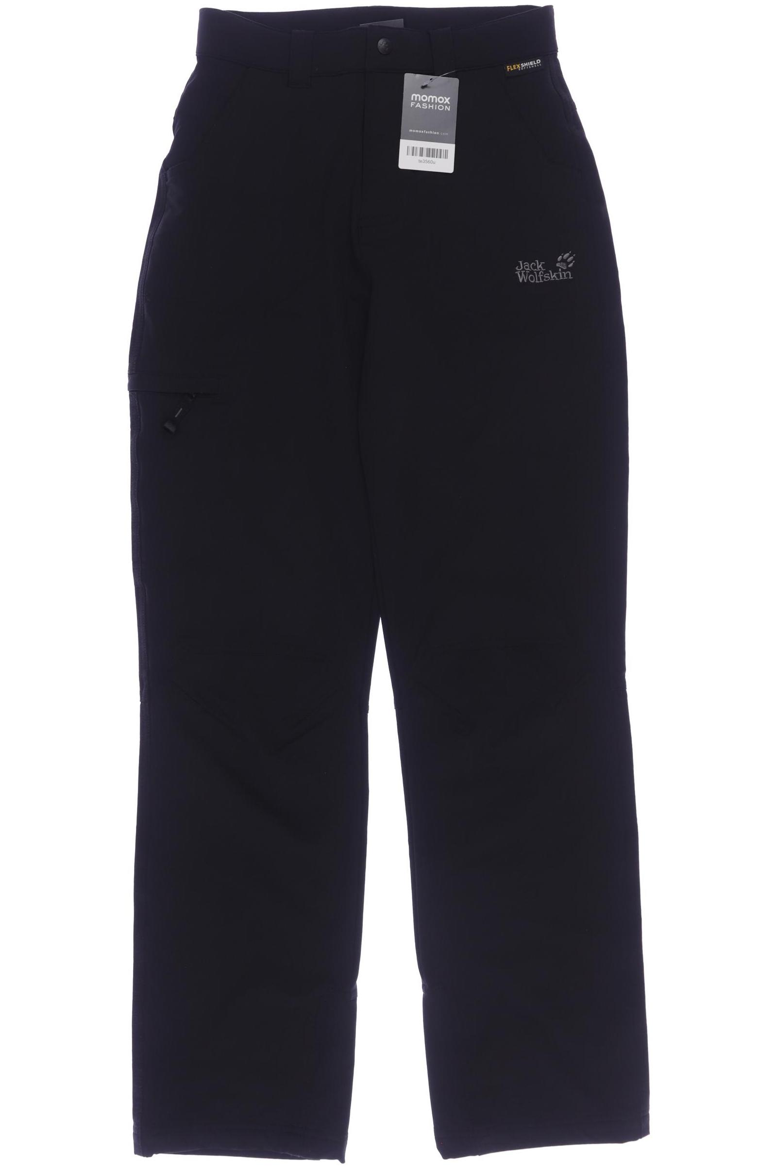 

Jack Wolfskin Jungen Stoffhose, schwarz