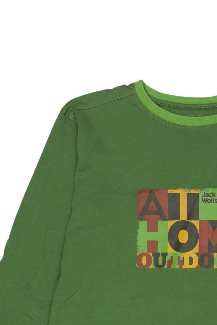 Thumbnail - Jack Wolfskin Jungen Langarmshirt, grün, Gr. 176
