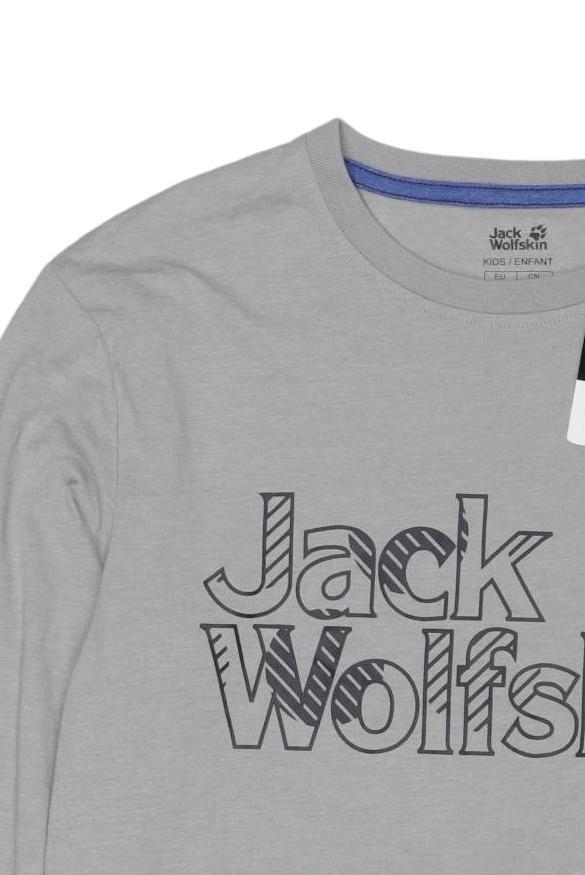 Thumbnail - Jack Wolfskin Jungen Langarmshirt, grau, Gr. 152