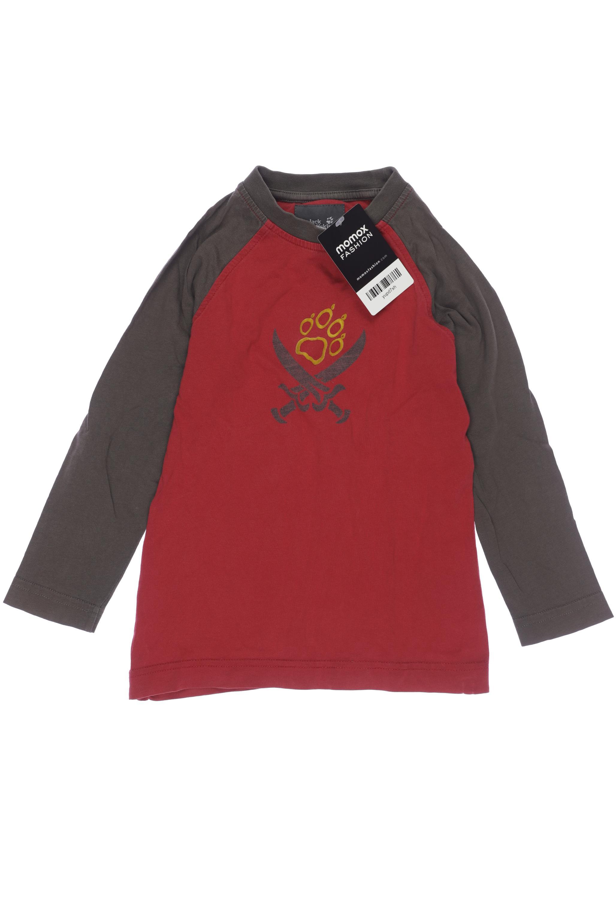 

Jack Wolfskin Herren Langarmshirt, rot, Gr. 104