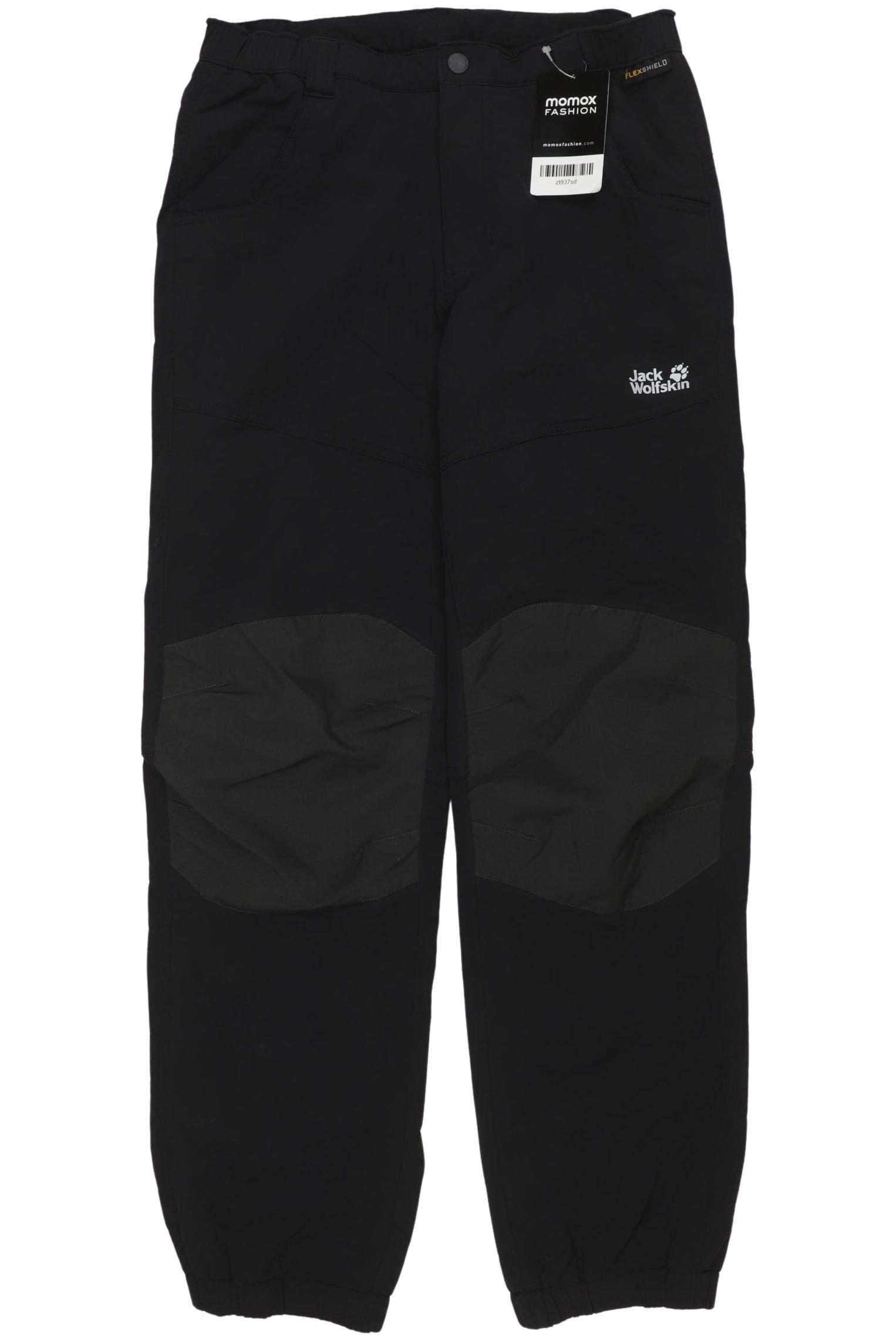 

Jack Wolfskin Jungen Stoffhose, schwarz, Gr. 152