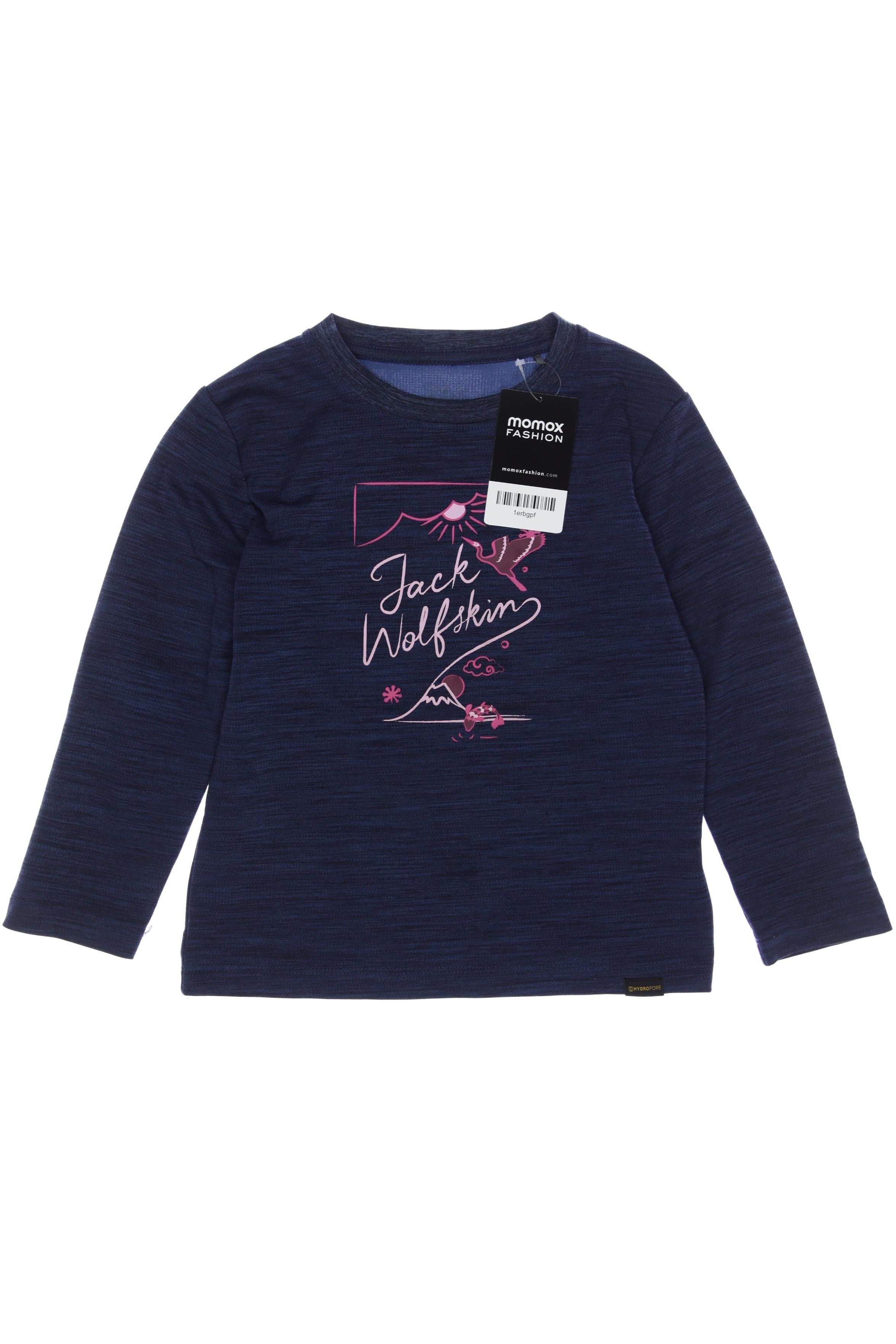 

Jack Wolfskin Damen Langarmshirt, marineblau, Gr. 110