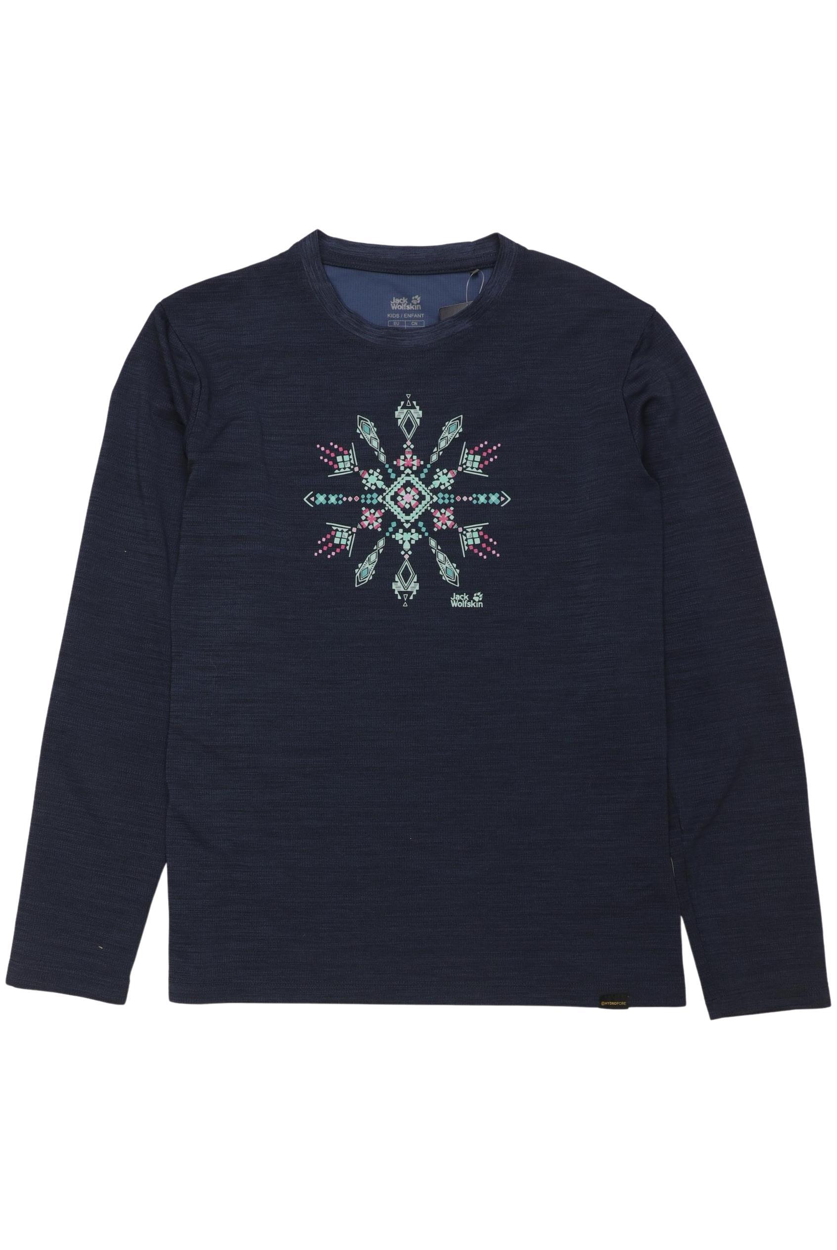 

Jack Wolfskin Mädchen Langarmshirt, marineblau, Gr. 164
