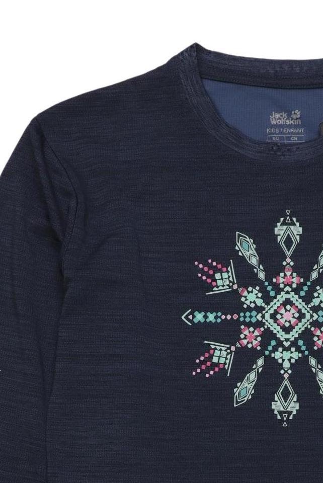 Thumbnail - Jack Wolfskin Mädchen Langarmshirt, marineblau, Gr. 164