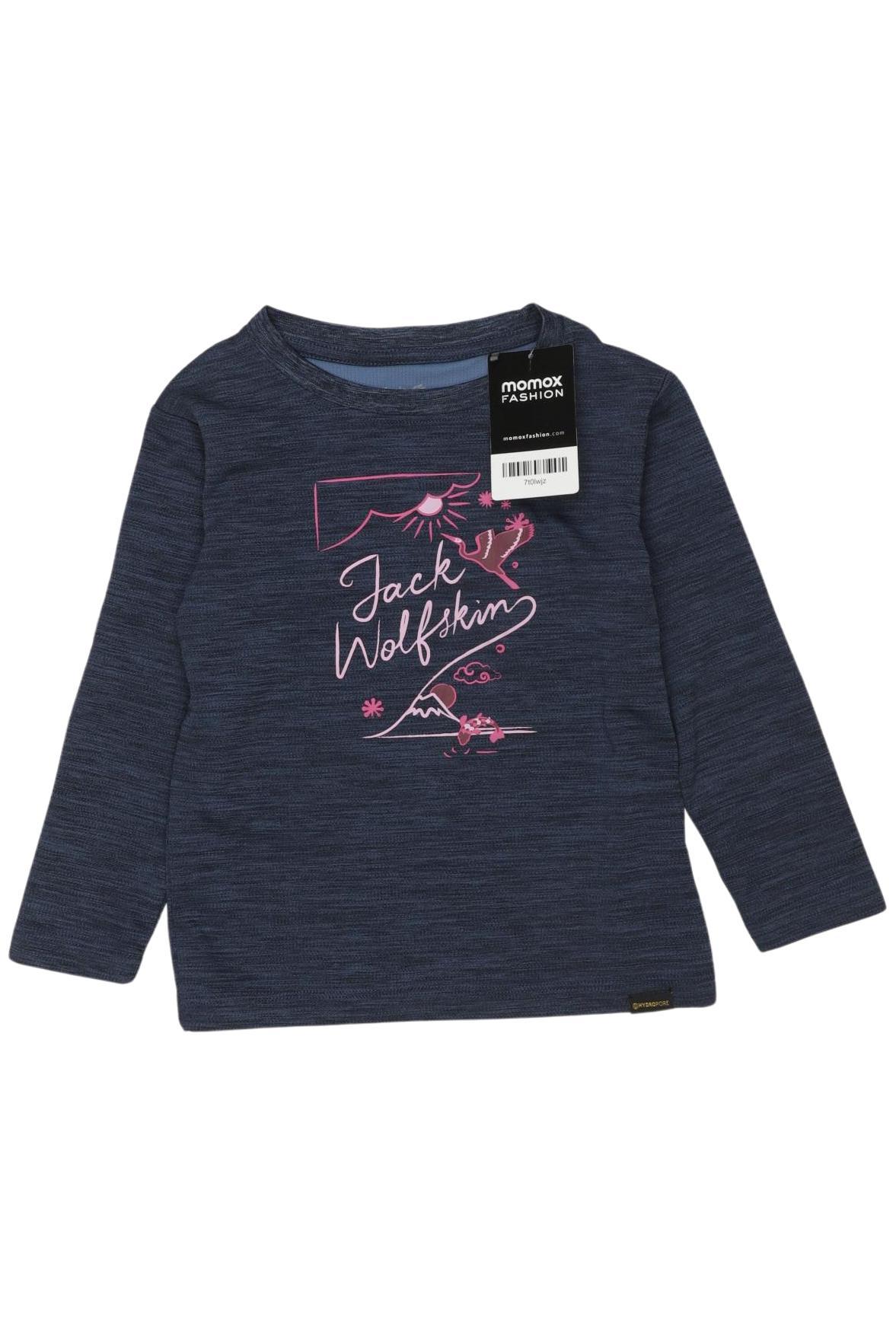 

Jack Wolfskin Mädchen Langarmshirt, marineblau, Gr. 104