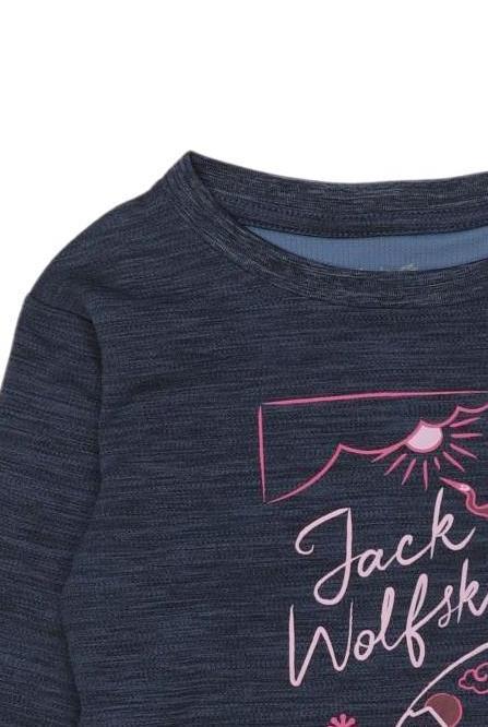 Thumbnail - Jack Wolfskin Mädchen Langarmshirt, marineblau, Gr. 104