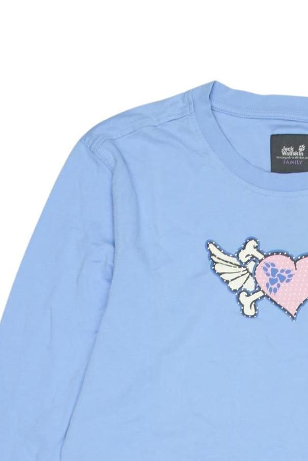 Thumbnail - Jack Wolfskin Mädchen Langarmshirt, hellblau, Gr. 176