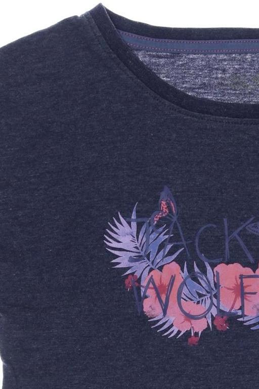 Thumbnail - Jack Wolfskin Mädchen T-Shirt, marineblau, Gr. 104