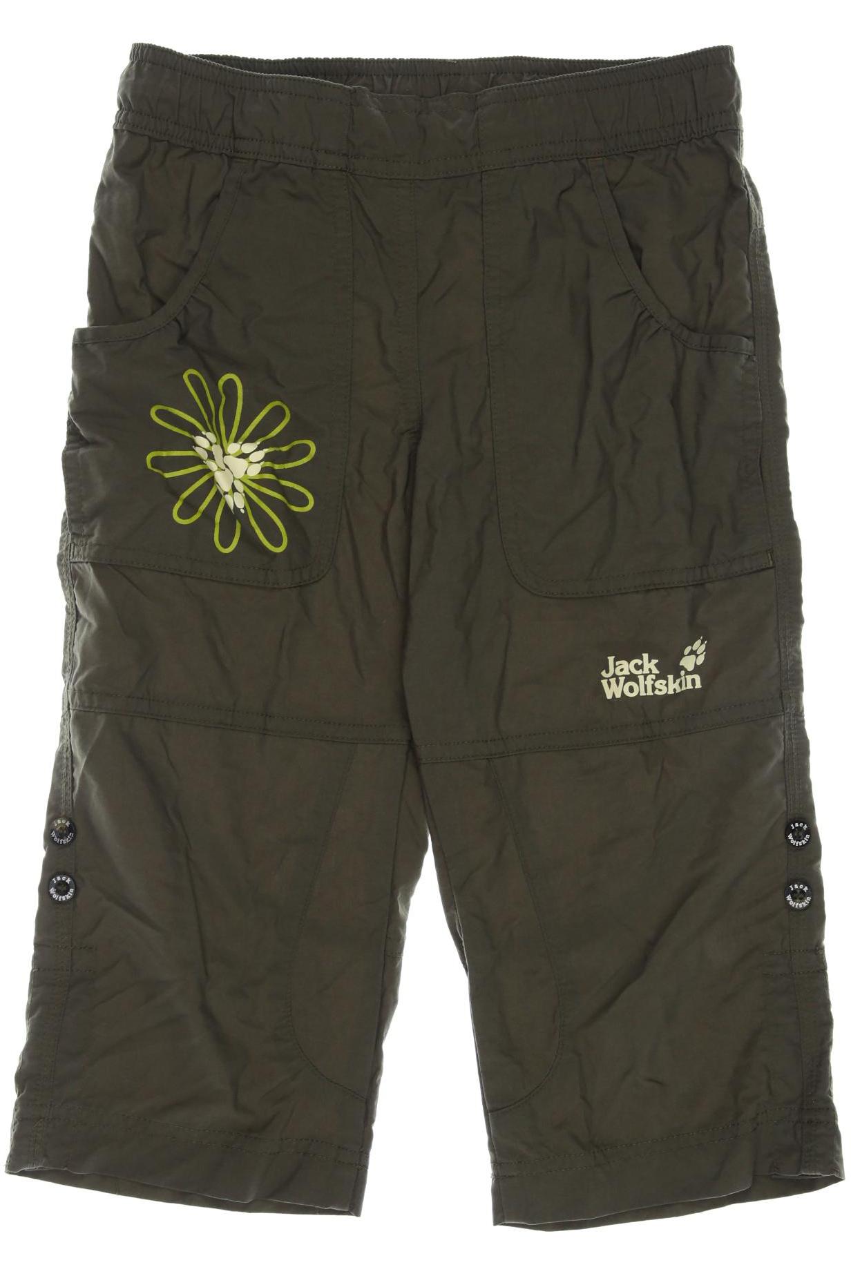 

Jack Wolfskin Damen Stoffhose, grün, Gr. 128