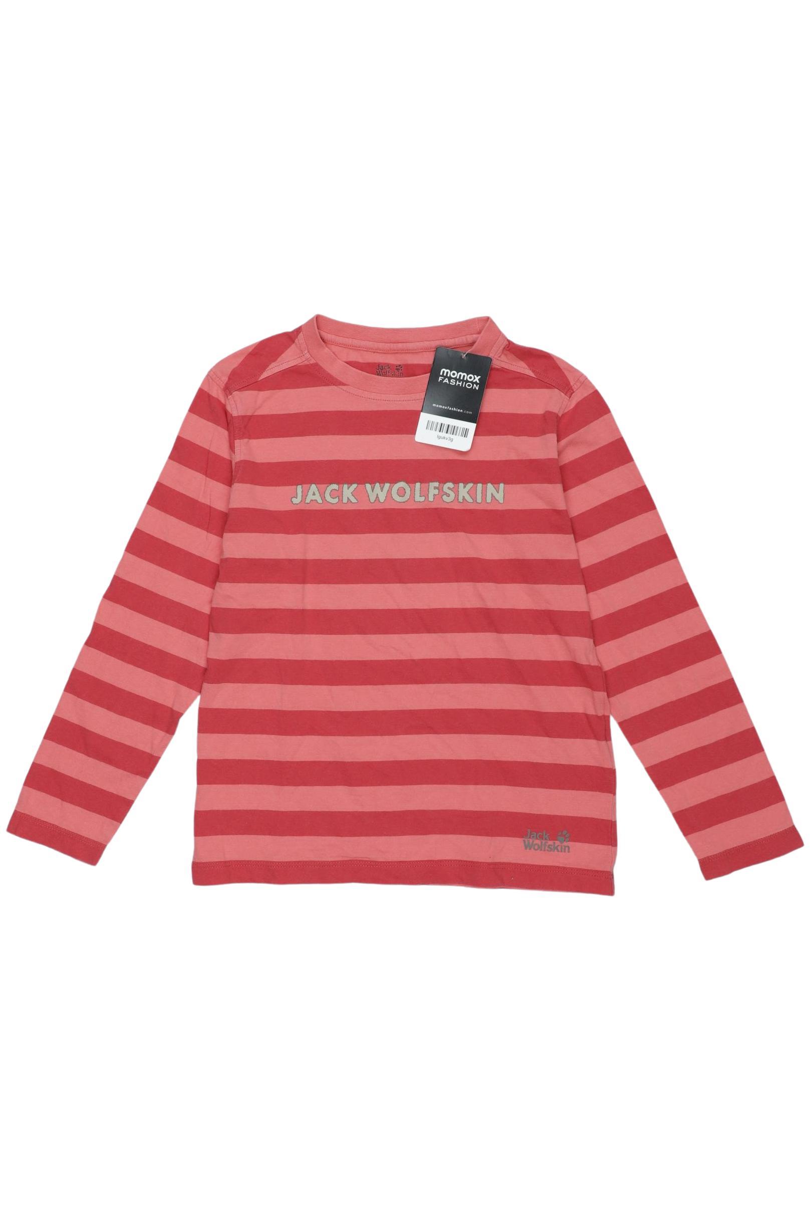 

Jack Wolfskin Mädchen Langarmshirt, rot, Gr. 128