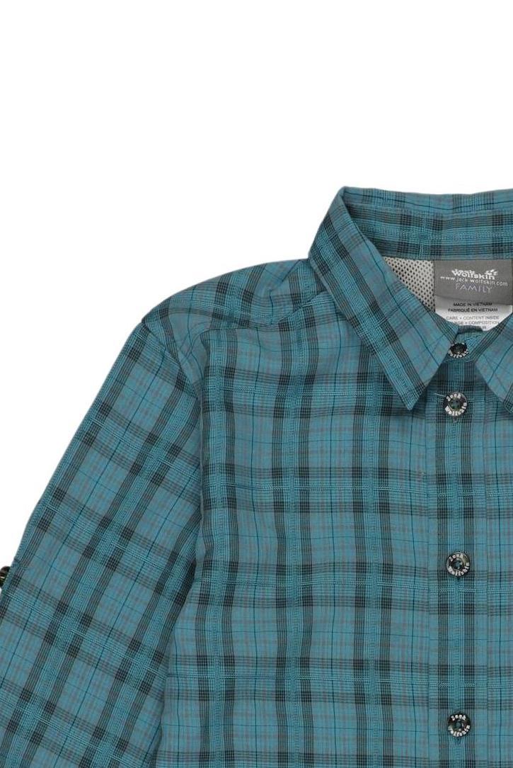 Thumbnail - Jack Wolfskin Damen Bluse, türkis, Gr. 128