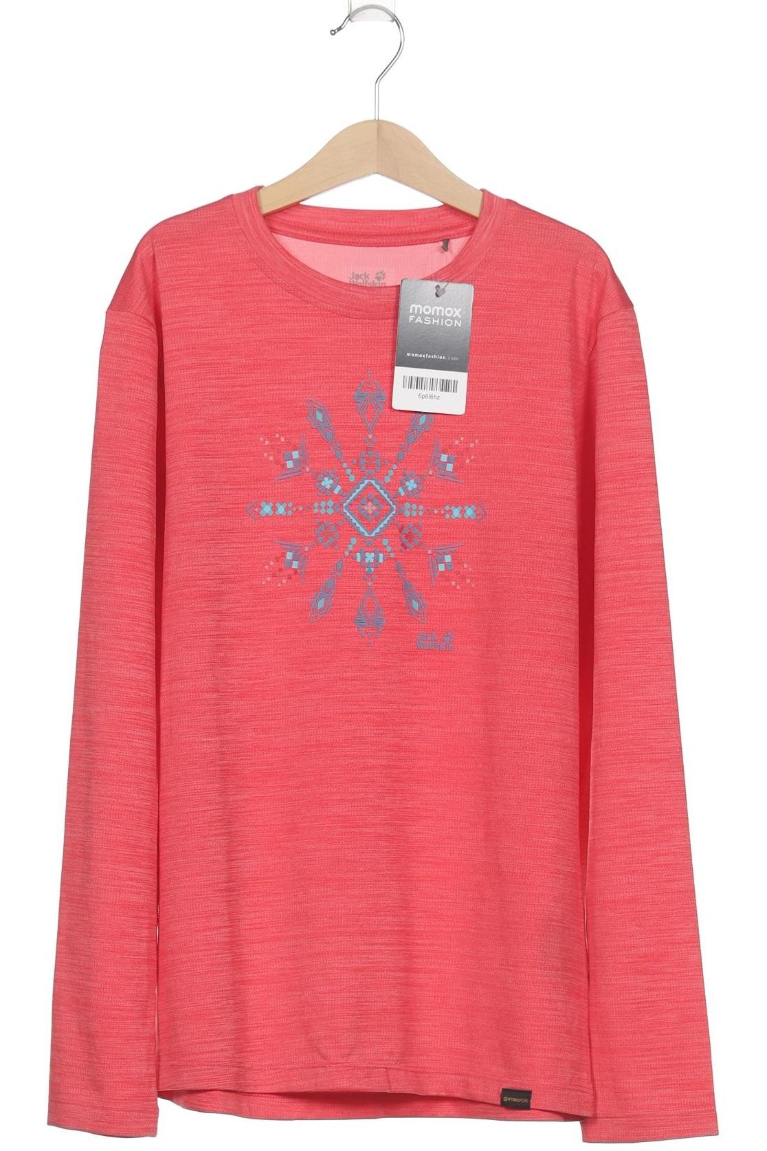 

Jack Wolfskin Mädchen Langarmshirt, rot, Gr. 152