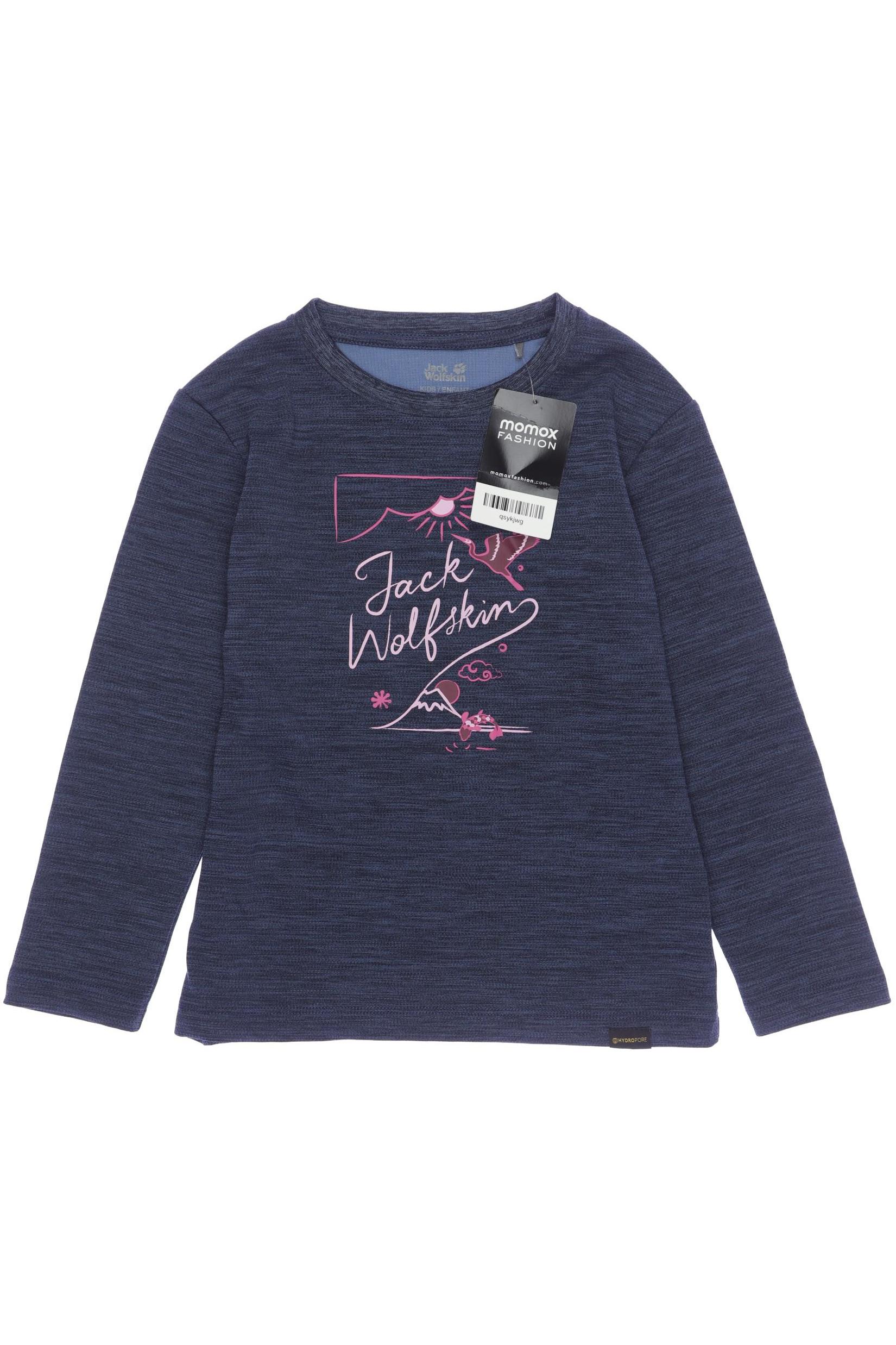 

Jack Wolfskin Damen Langarmshirt, marineblau, Gr. 116