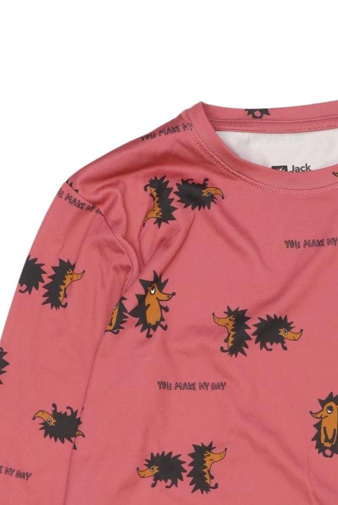 Thumbnail - Jack Wolfskin Mädchen Langarmshirt, pink, Gr. 140