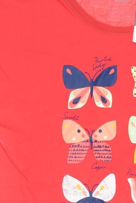 Thumbnail - Jack Wolfskin Mädchen T-Shirt, rot, Gr. 176