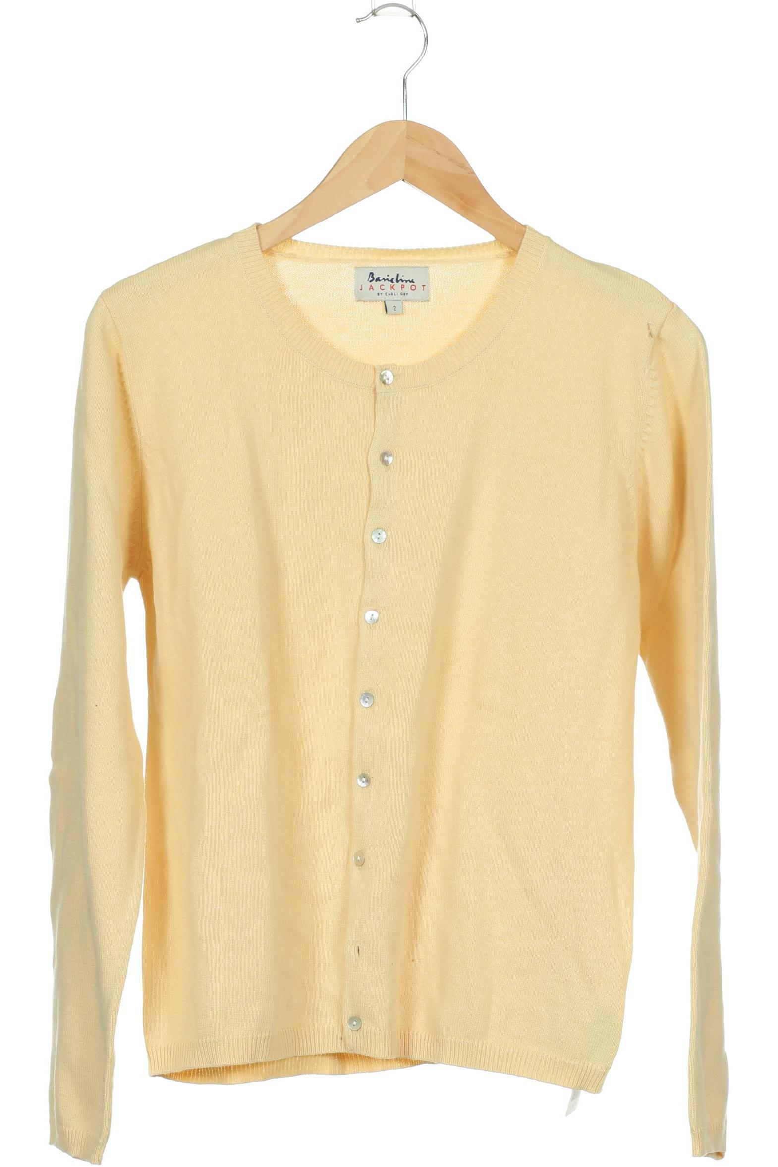 

Jackpot Damen Strickjacke, gelb, Gr. 38