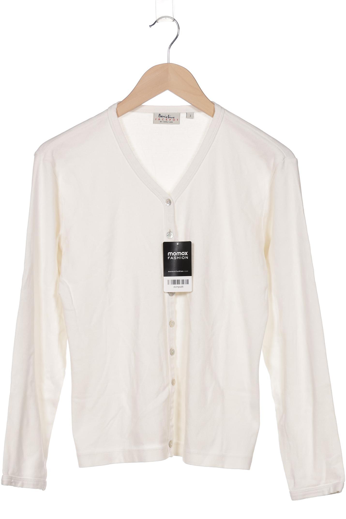 

Jackpot Damen Strickjacke, weiß, Gr. 38