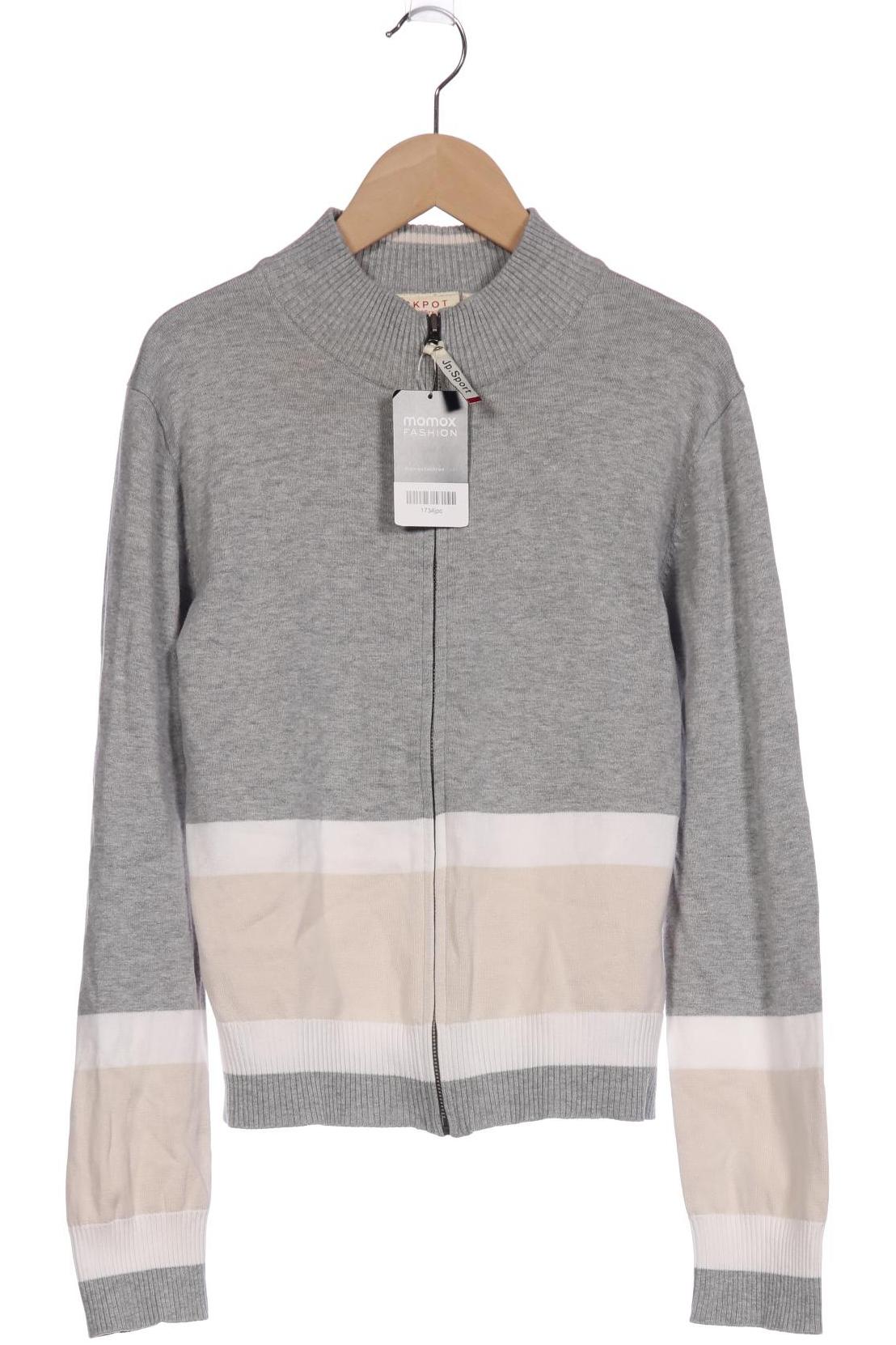 

Jackpot Damen Strickjacke, grau, Gr. 38