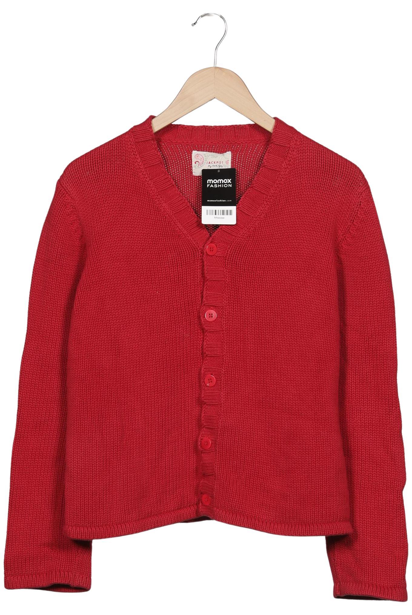 

Jackpot Damen Strickjacke, rot, Gr. 42