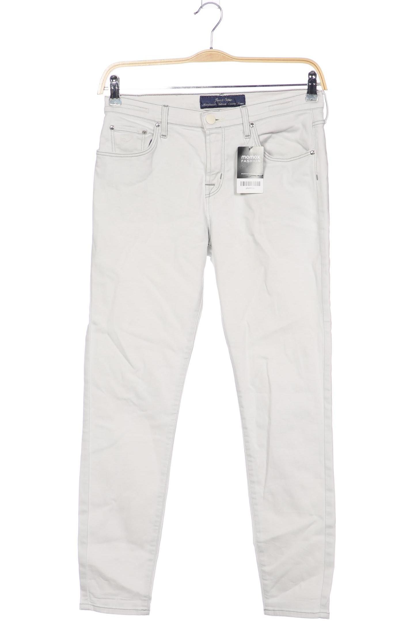 

Jacob Cohen Damen Jeans, weiß, Gr. 31
