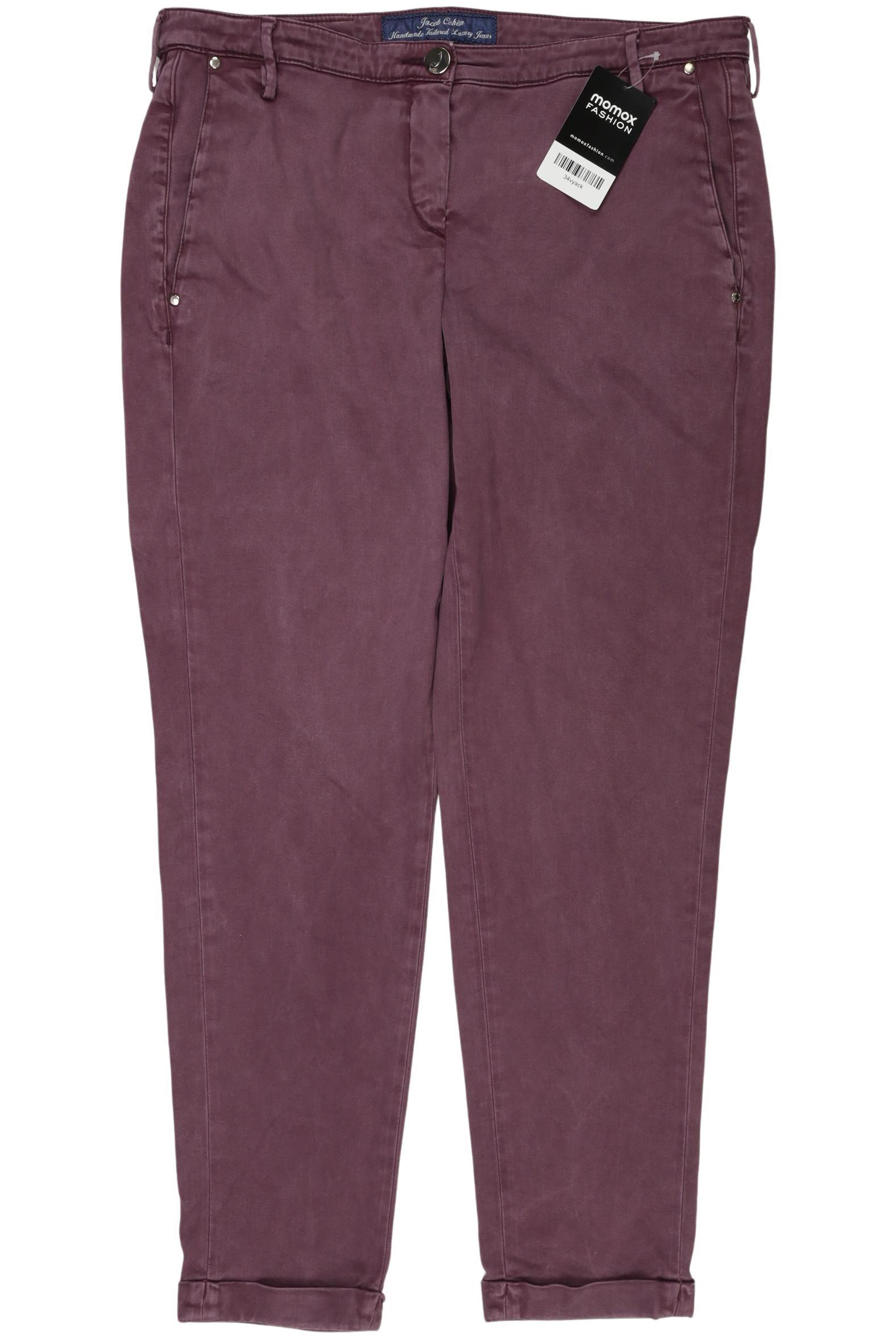 

Jacob Cohen Damen Stoffhose, bordeaux, Gr. 31