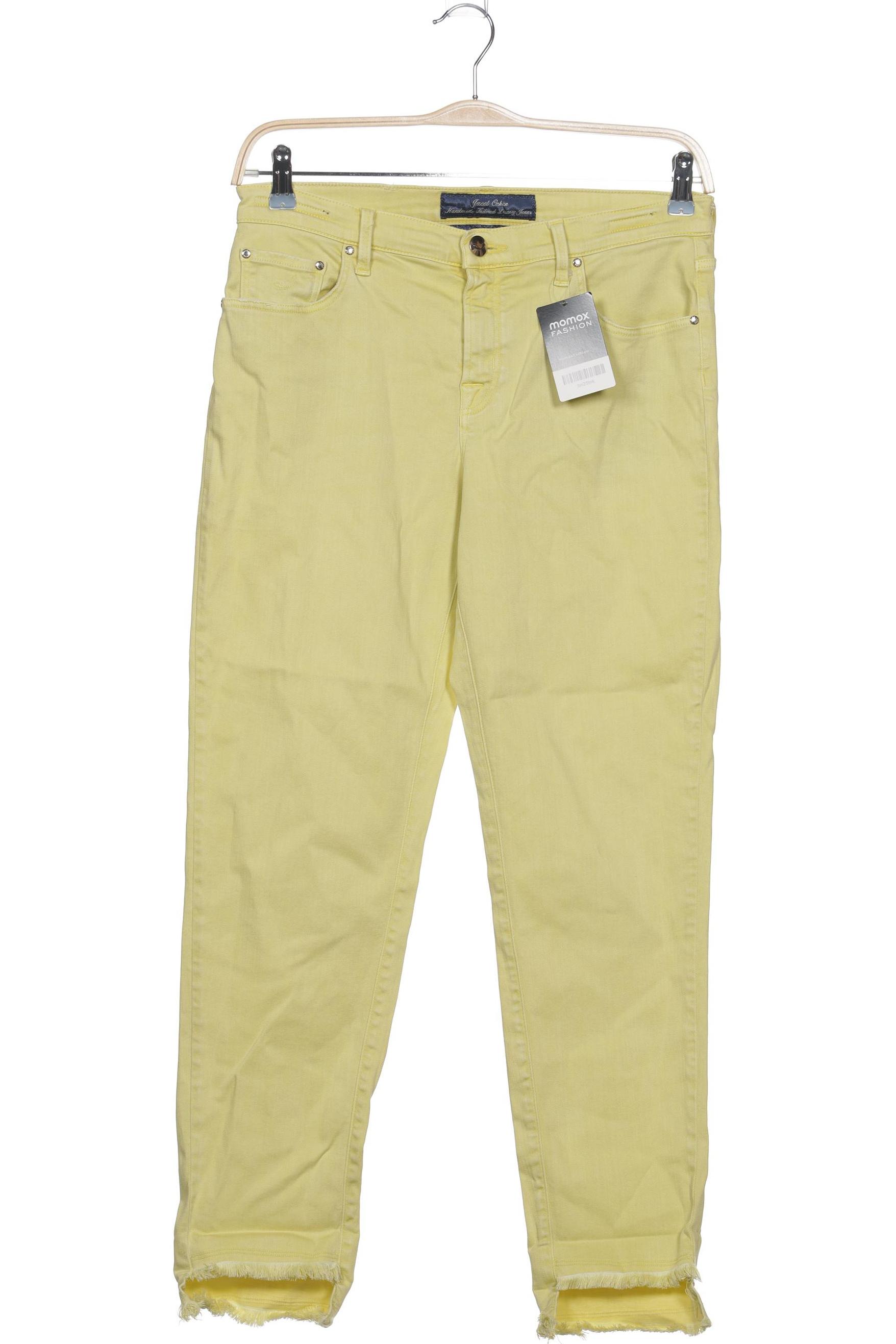 

Jacob Cohen Damen Jeans, gelb, Gr. 29