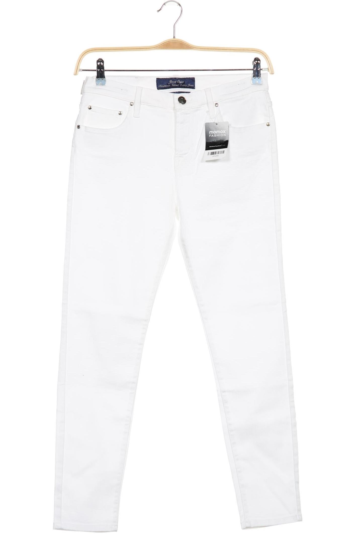 

Jacob Cohen Damen Jeans, weiß, Gr. 29
