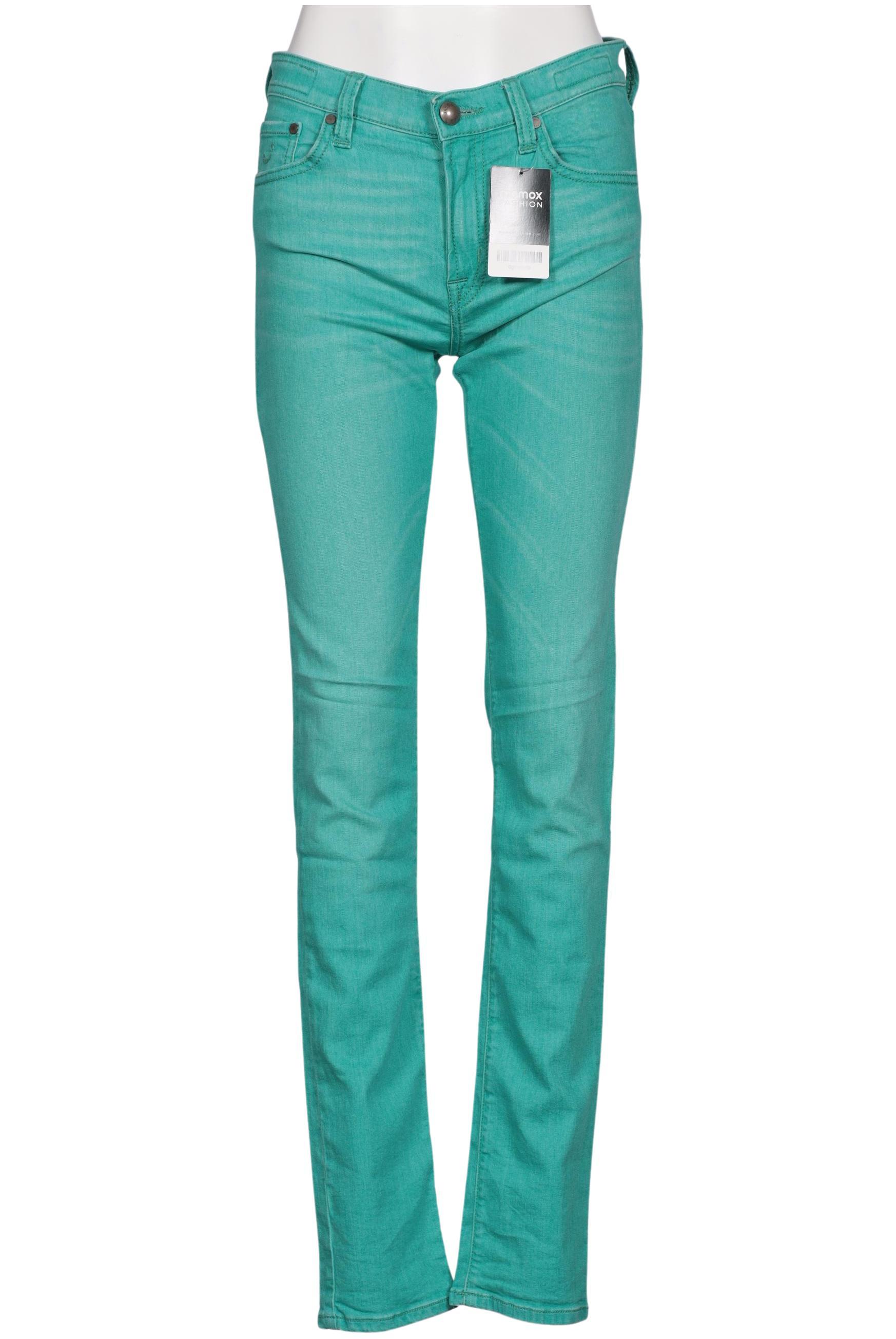 

Jacob Cohen Damen Stoffhose, türkis, Gr. 27