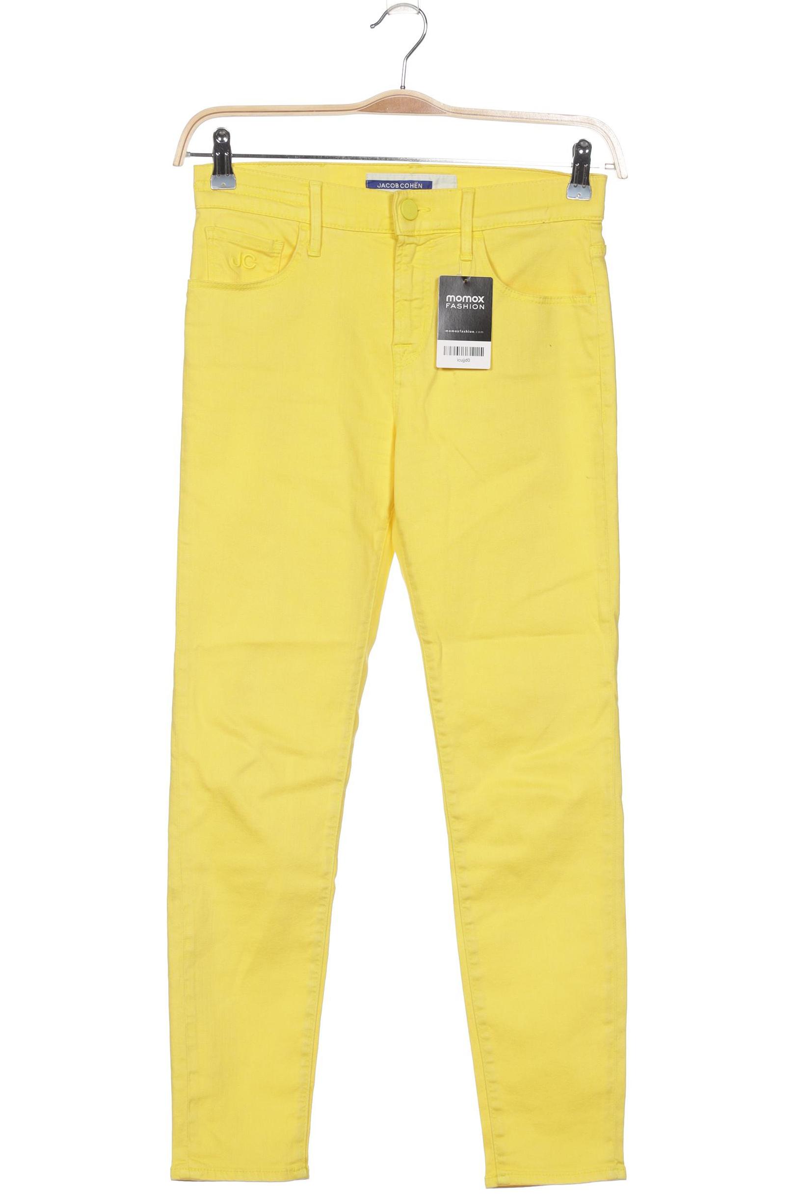 

Jacob Cohen Damen Jeans, gelb, Gr. 28