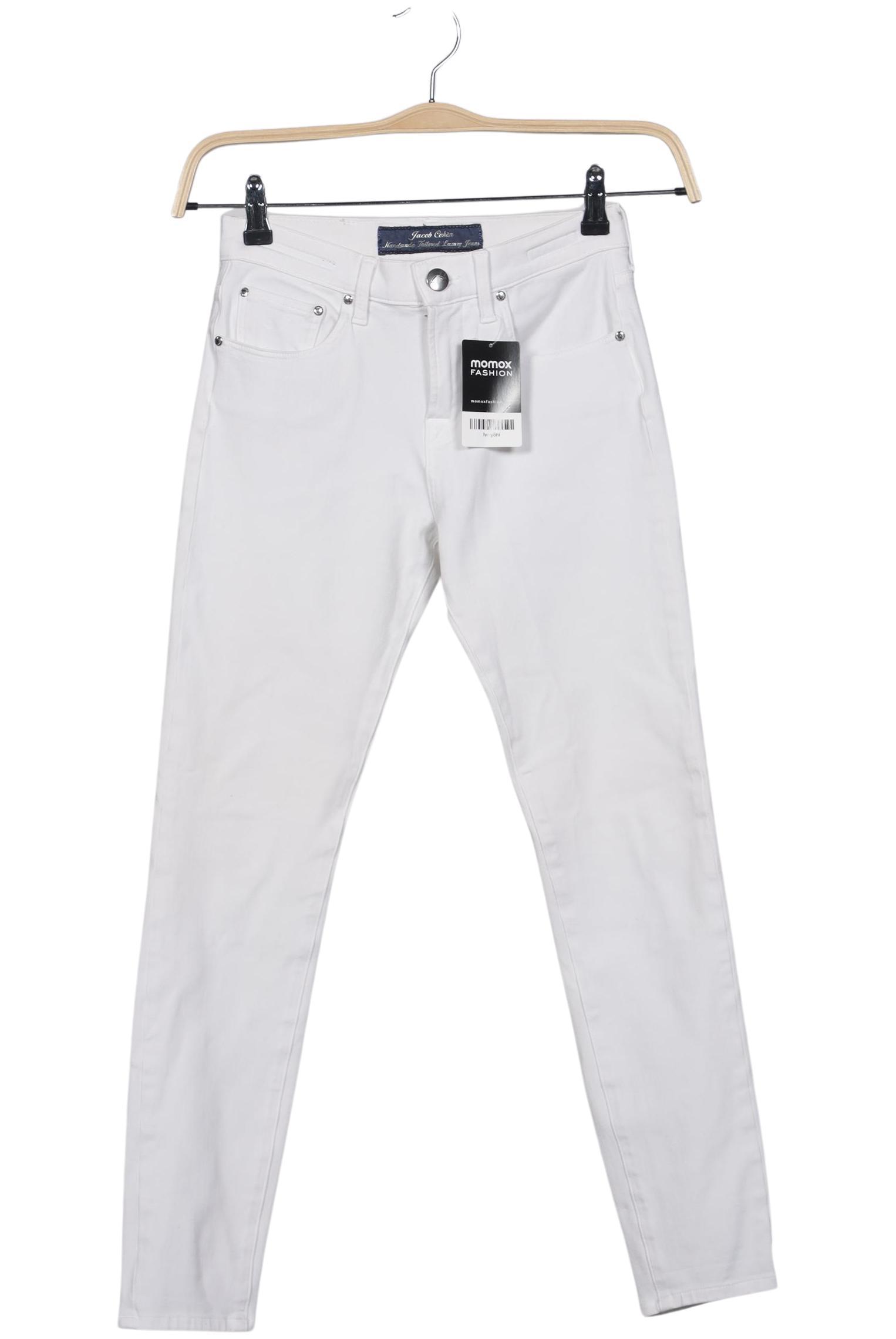 

Jacob Cohen Damen Jeans, weiß, Gr. 25