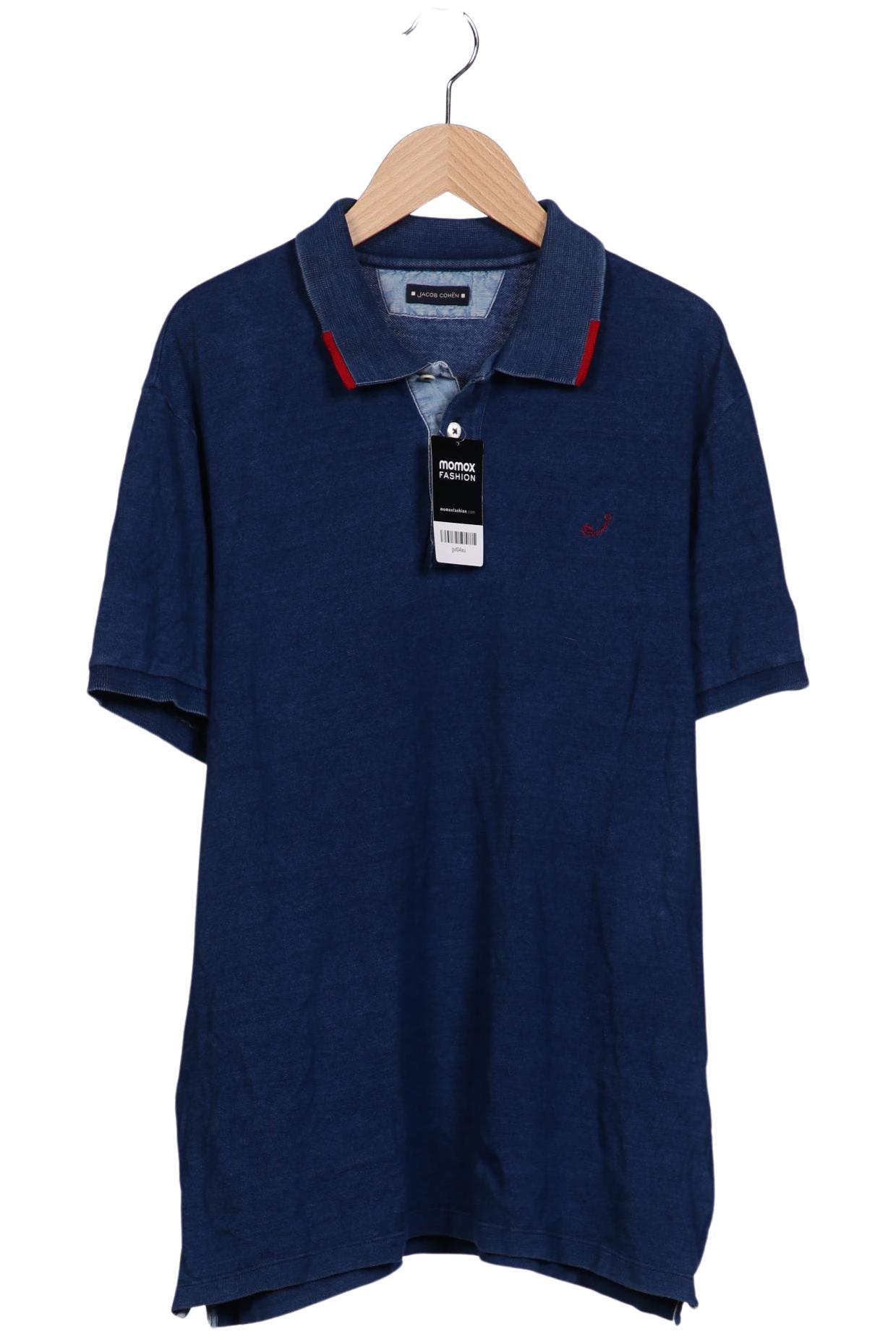 Thumbnail - Jacob Cohen Herren Poloshirt, marineblau, Gr. 52