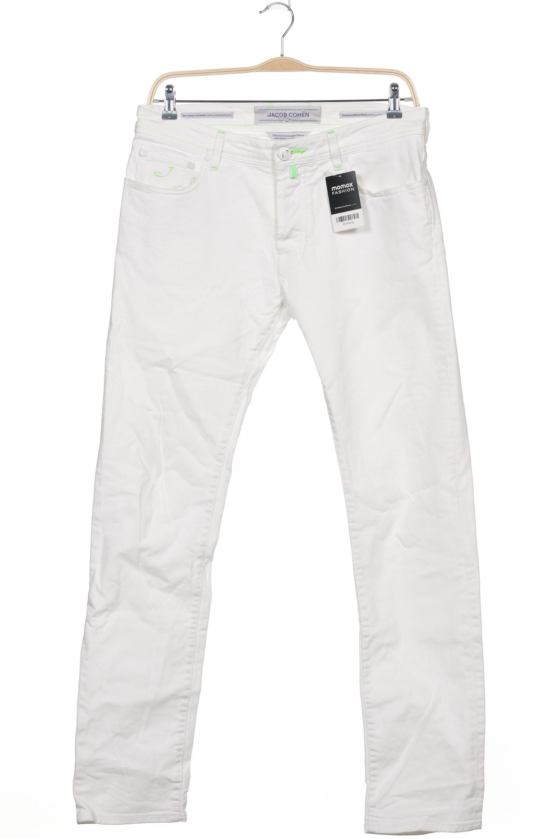 

Jacob Cohen Herren Jeans, weiß, Gr. 34