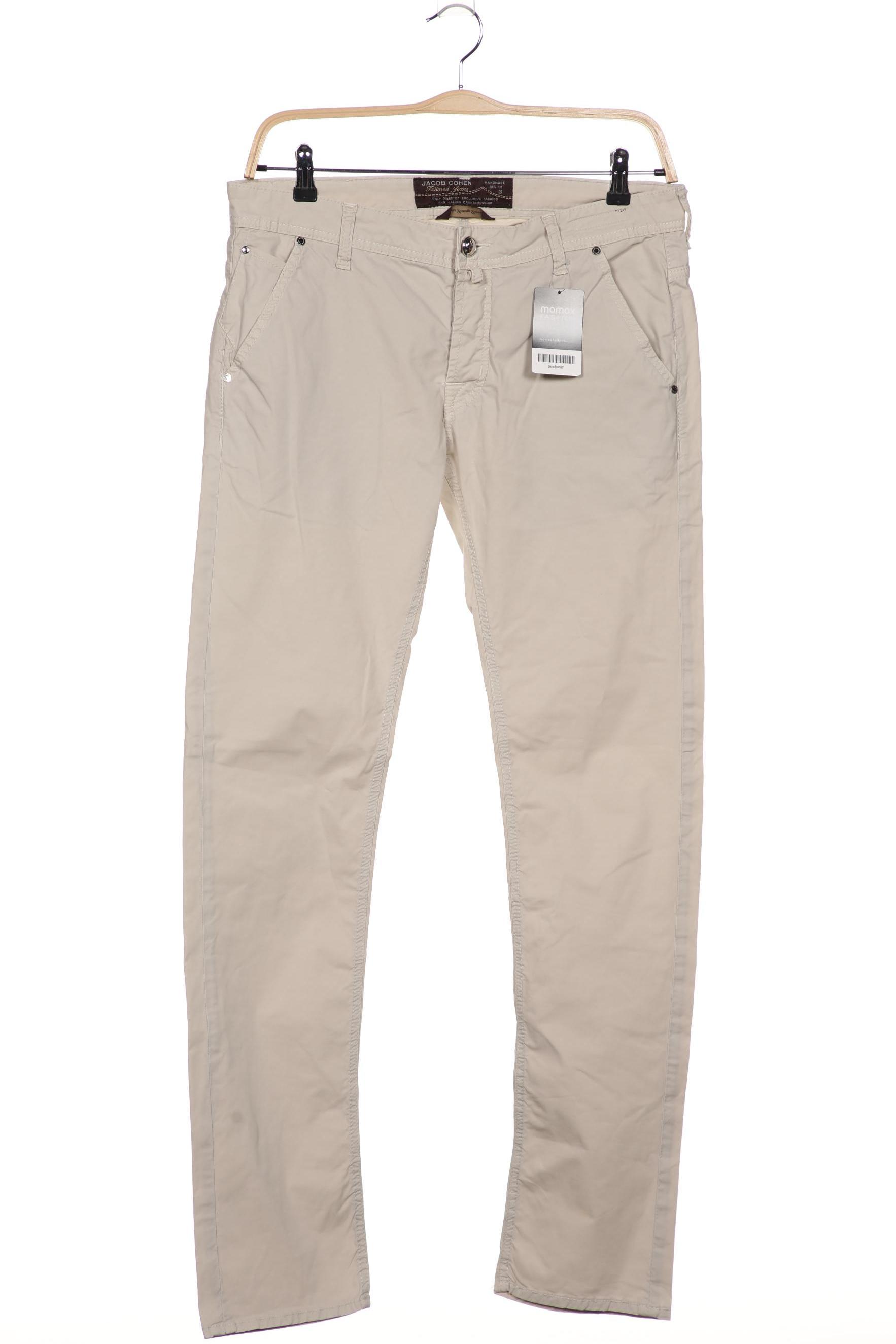 

Jacob Cohen Herren Stoffhose, cremeweiß, Gr. 36